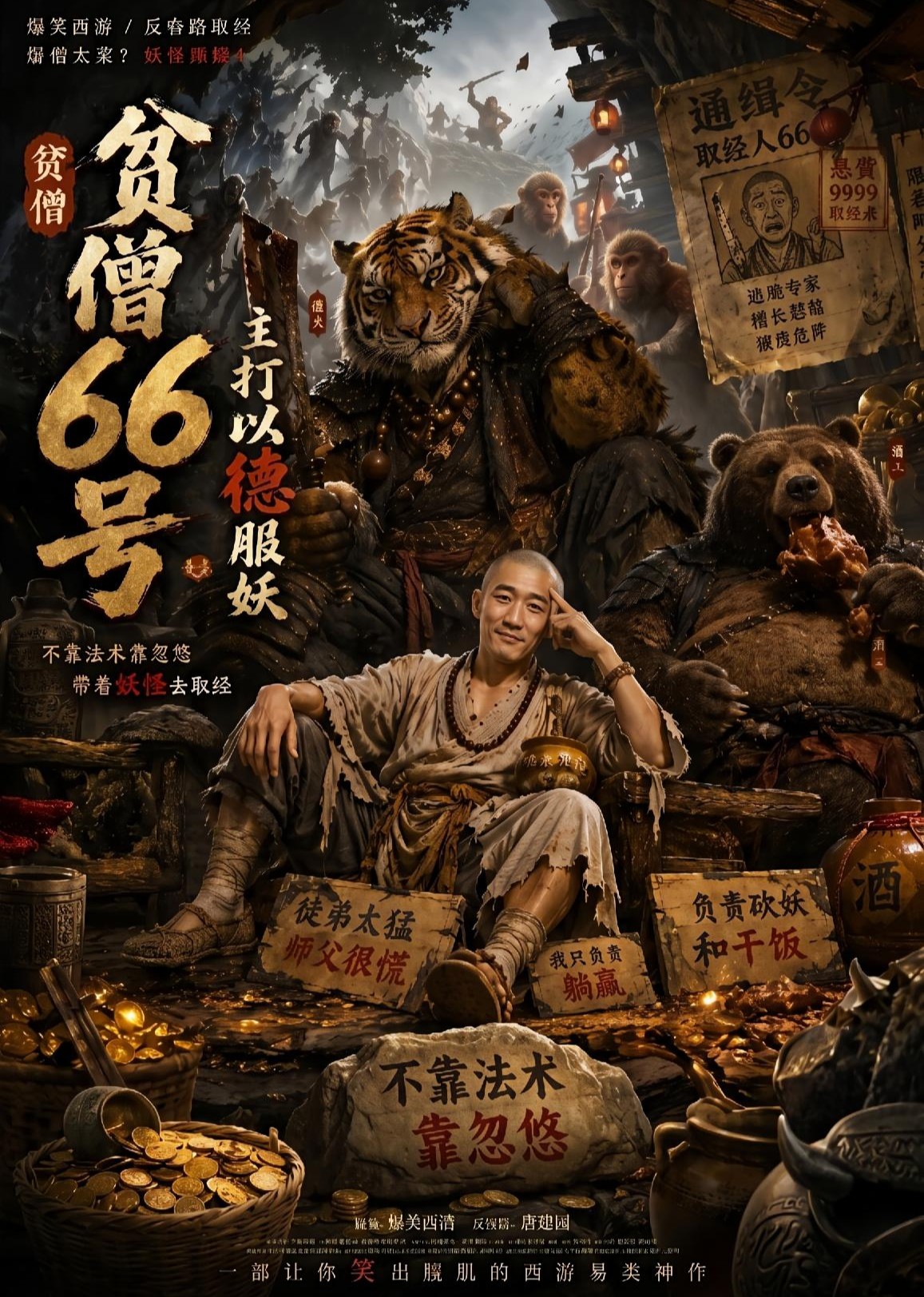 贫僧66号，主打以德服妖封面图