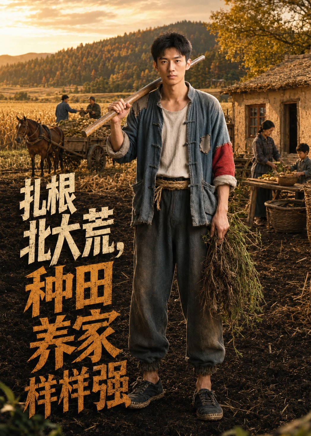 扎根北大荒，种田养家样样强