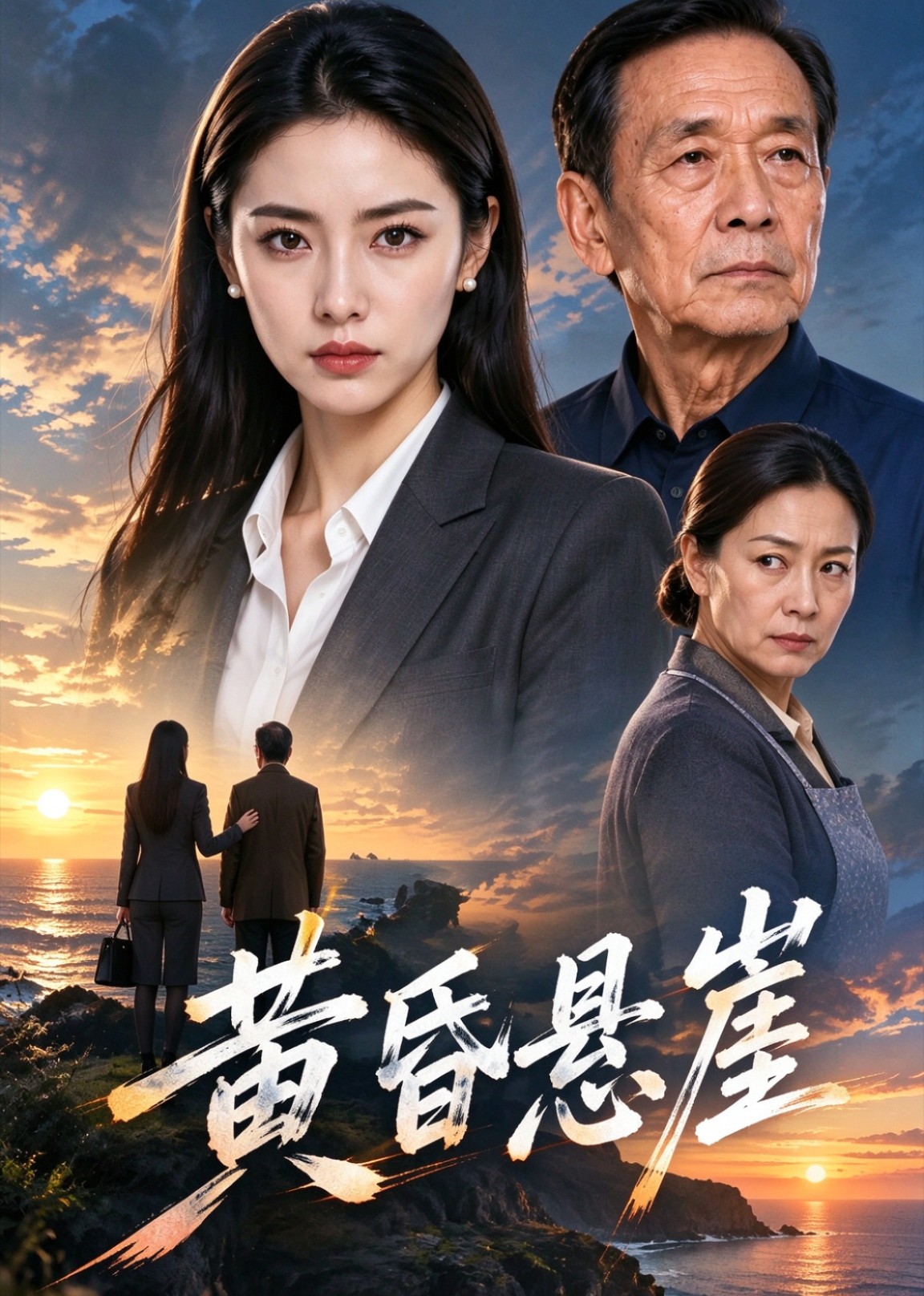 黄昏悬崖封面图