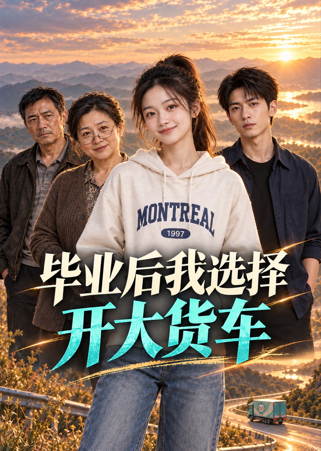 毕业后我选择开大货车封面图
