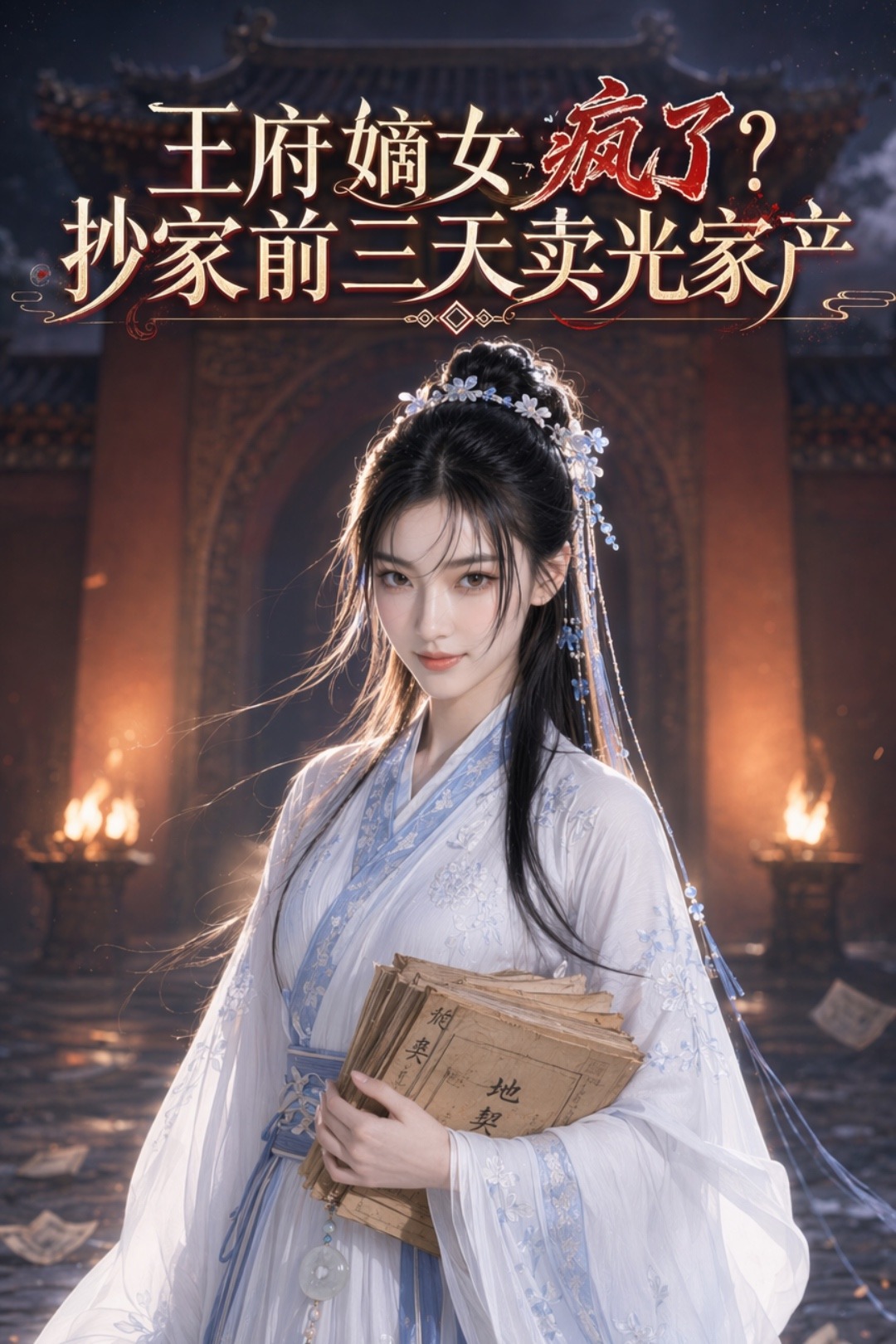 王府嫡女疯了，抄家前三天卖光家产封面图