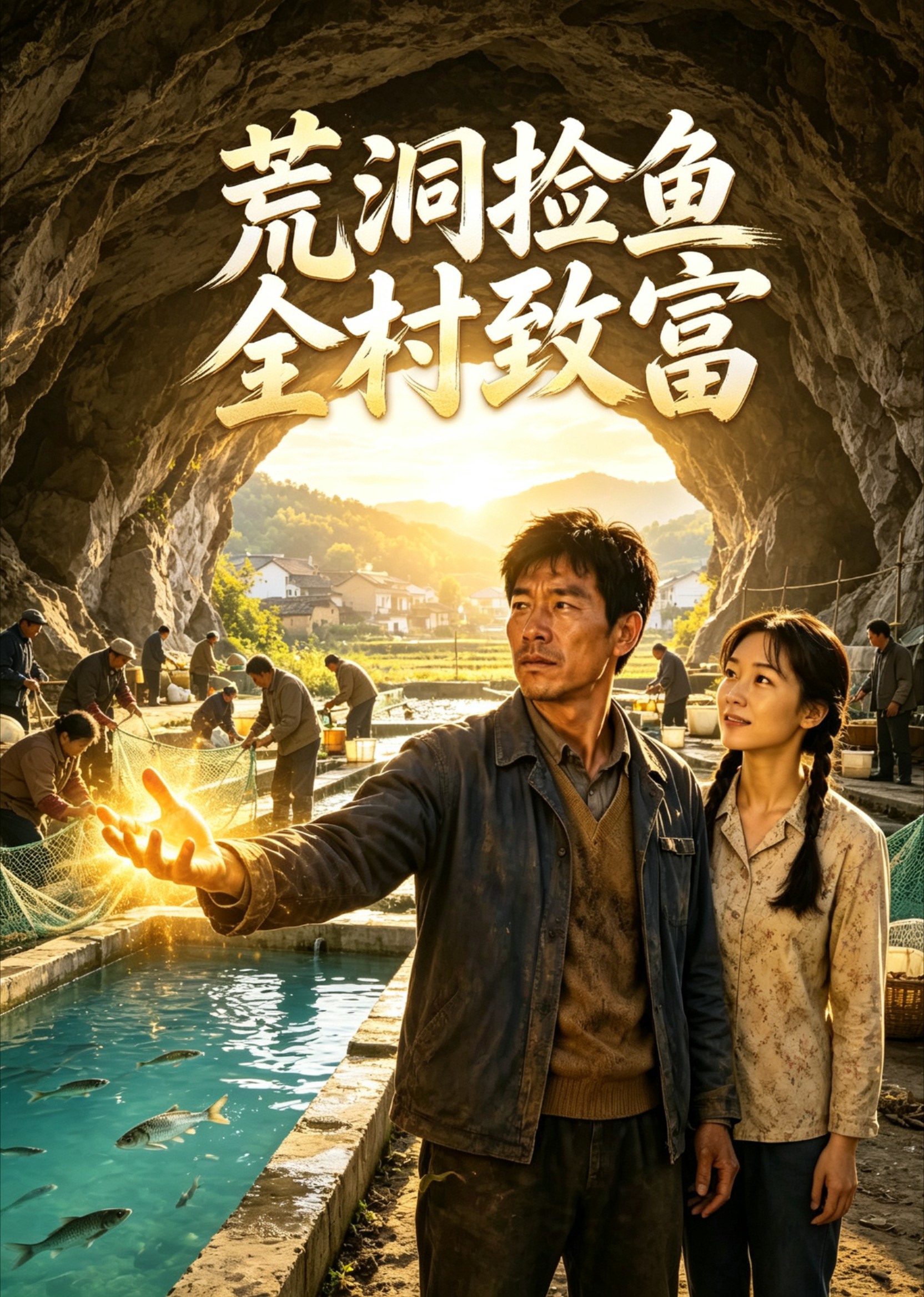 荒洞捡鱼全村致富封面图