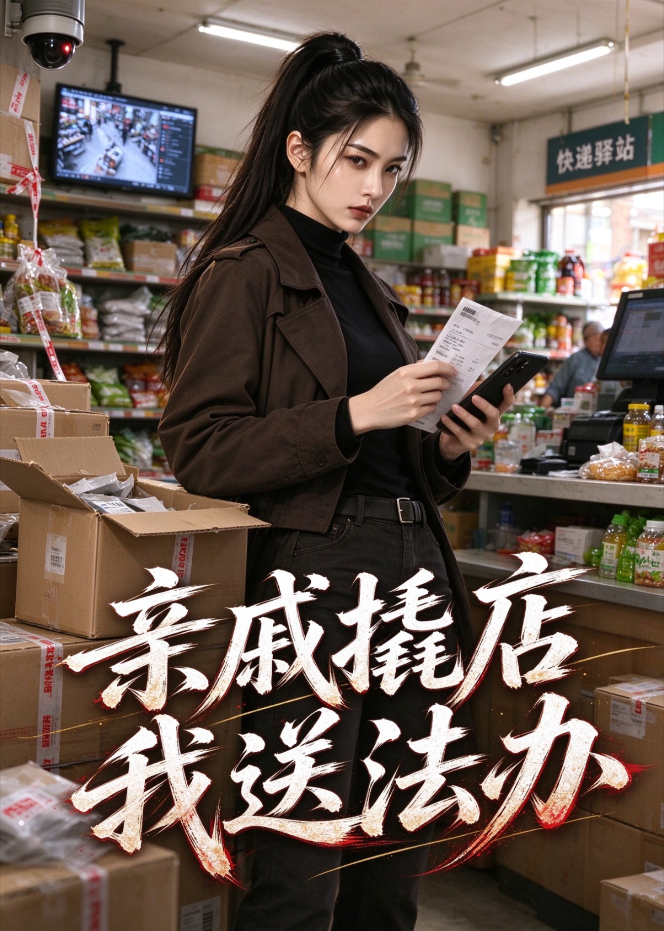 亲戚撬店我送法办封面图