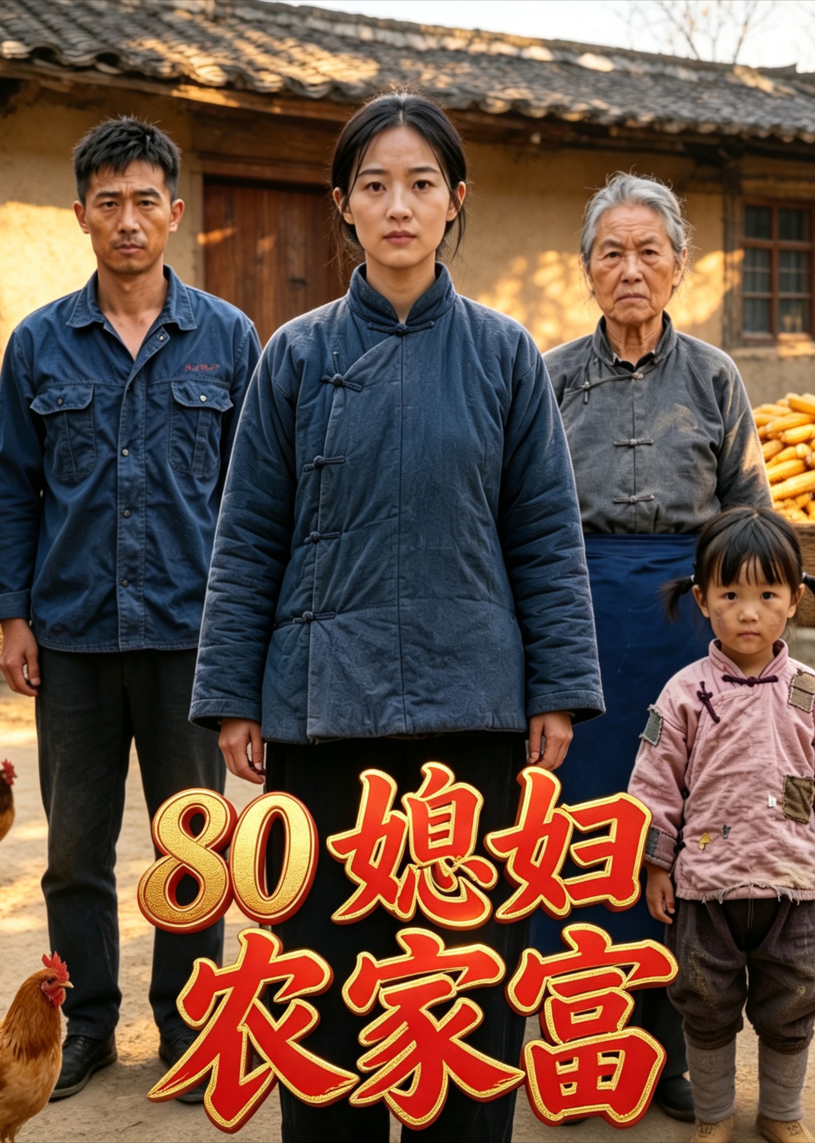 80媳妇农家富封面图