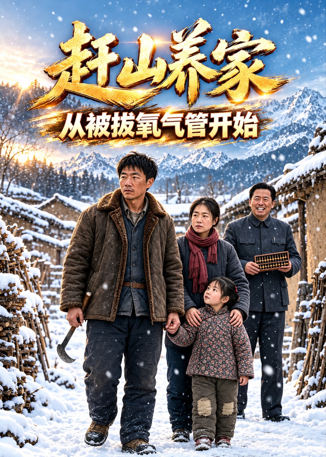 赶山养家：从被拔氧气管开始封面图