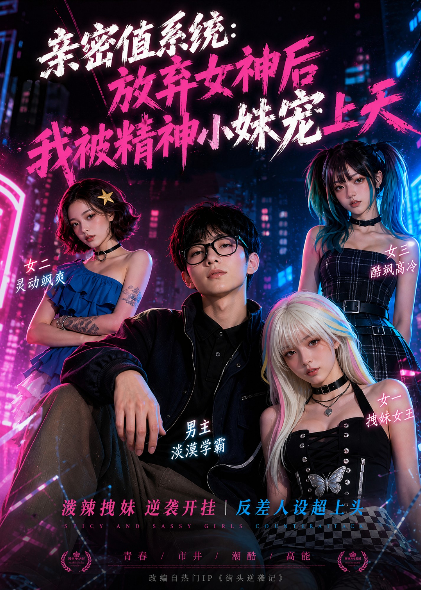 亲密值系统：放弃女神后我被精神小妹宠上天