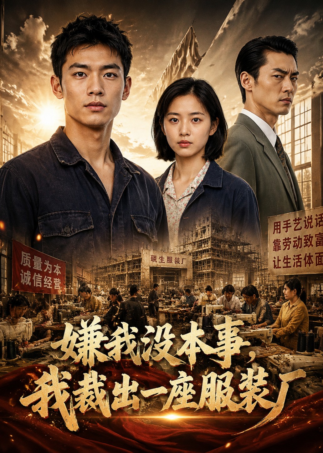 嫌我没铁饭碗，我裁出一座服装厂