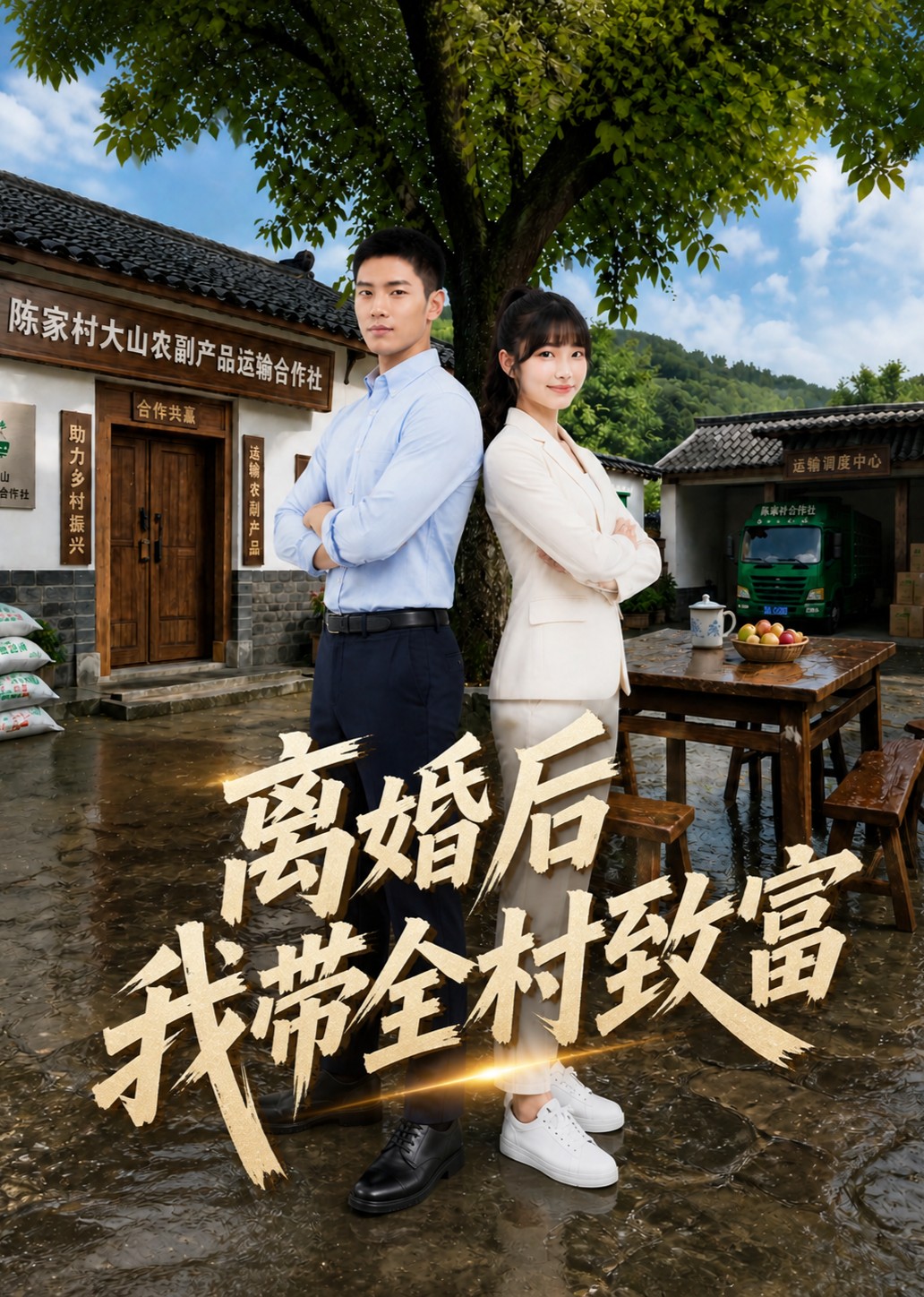 离婚后我带全村致富
