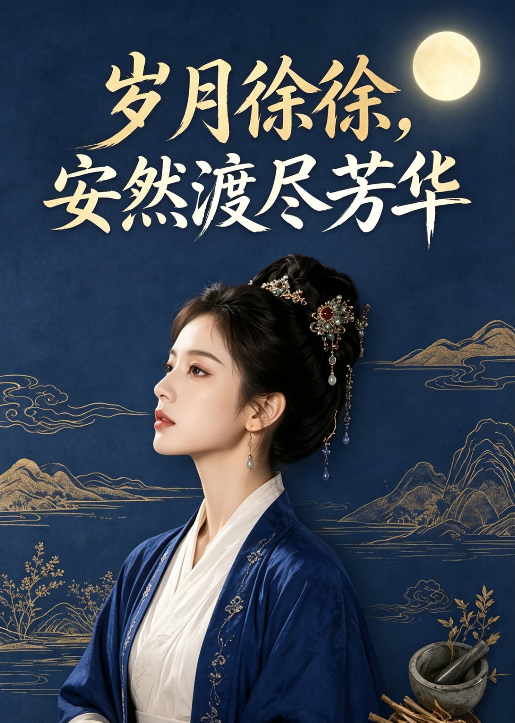 岁月徐徐，安然渡尽芳华