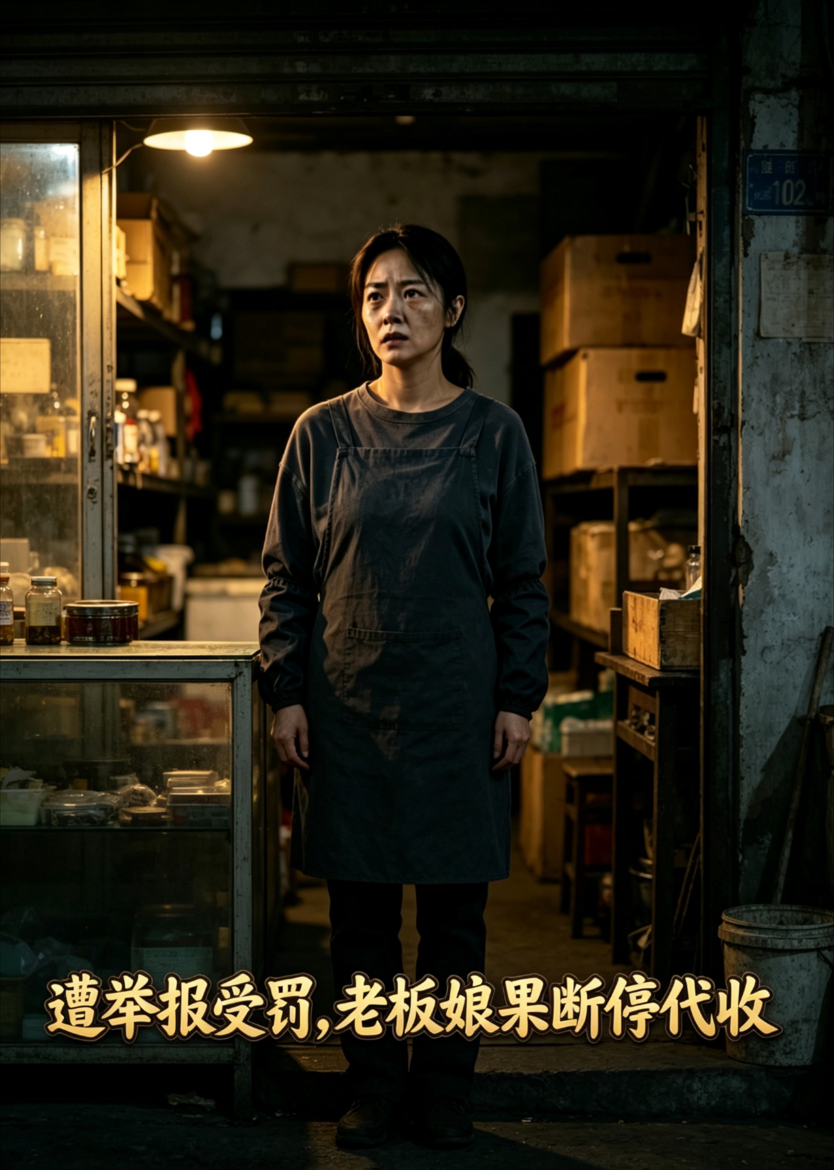 遭举报受罚，老板娘果断停代收封面图