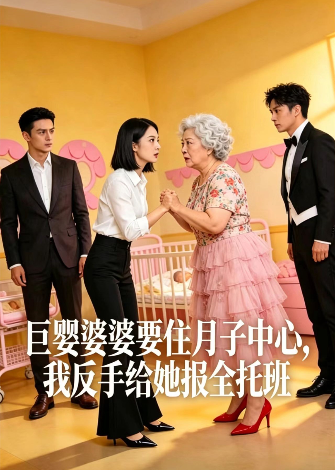 巨婴婆婆要住月子中心，我反手给她报全托班