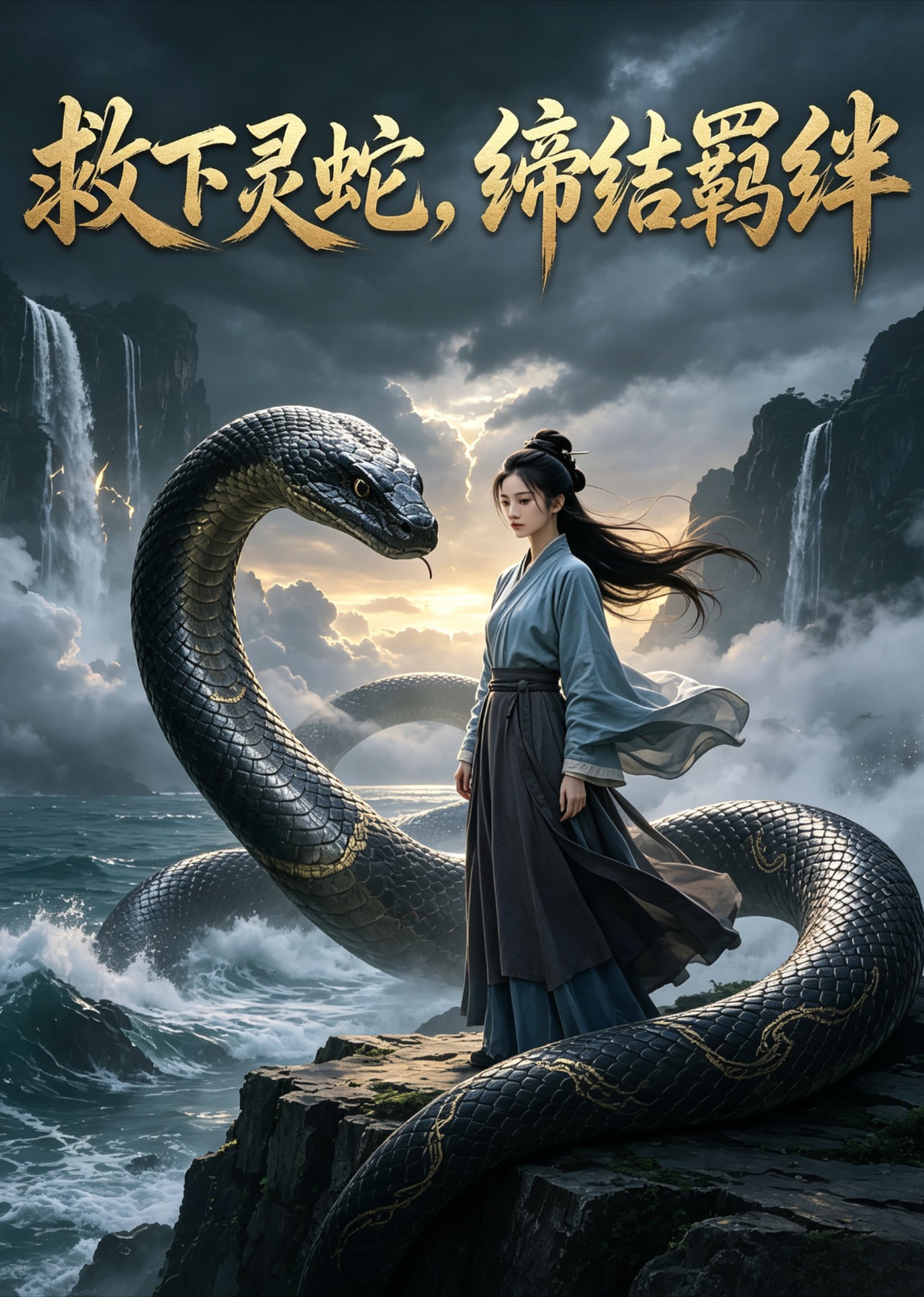 救下灵蛇，缔结羁绊封面图