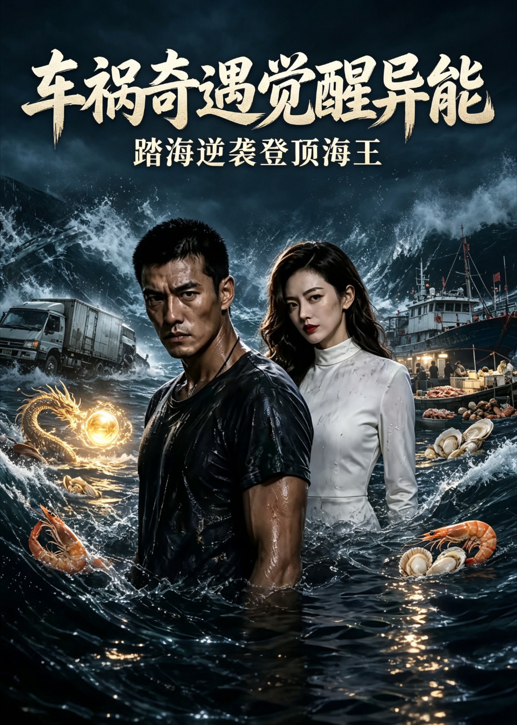 车祸奇遇觉醒异能，踏海逆袭登顶海王