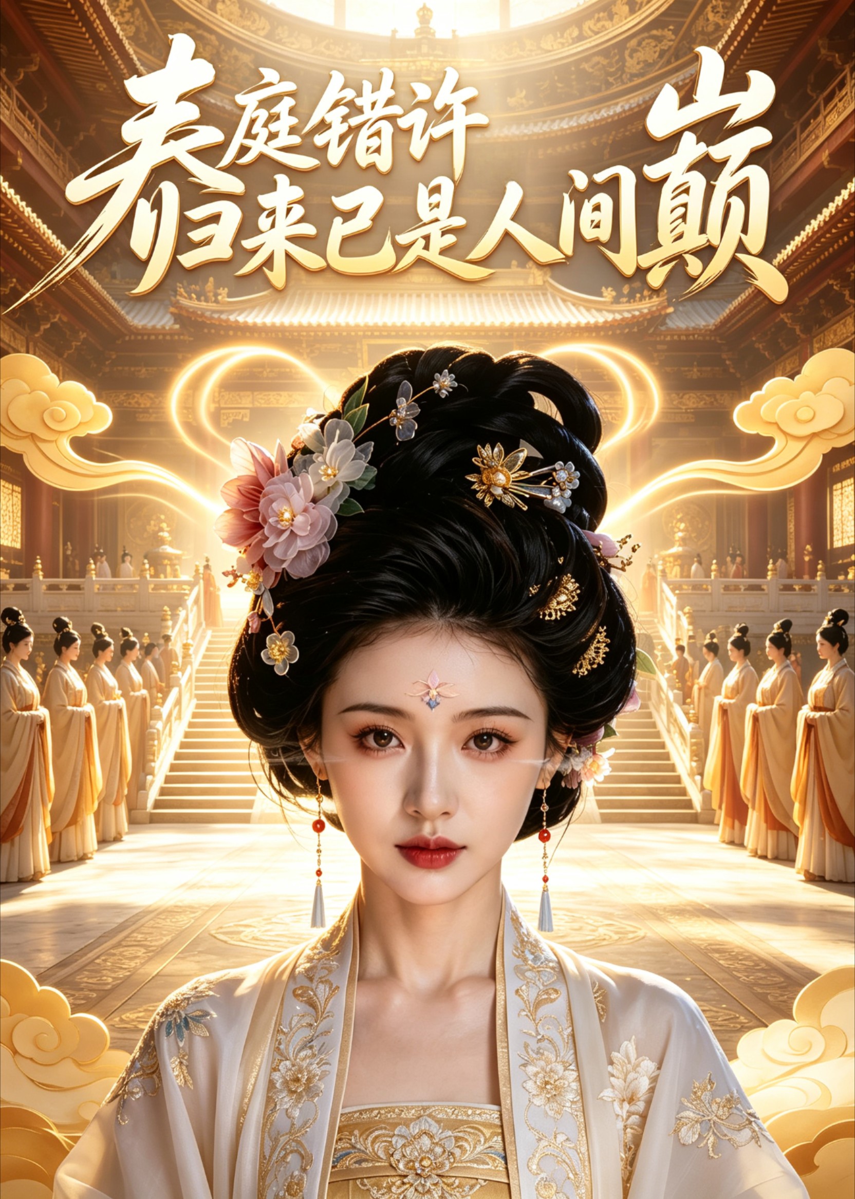 春庭错许，归来已是人间巅