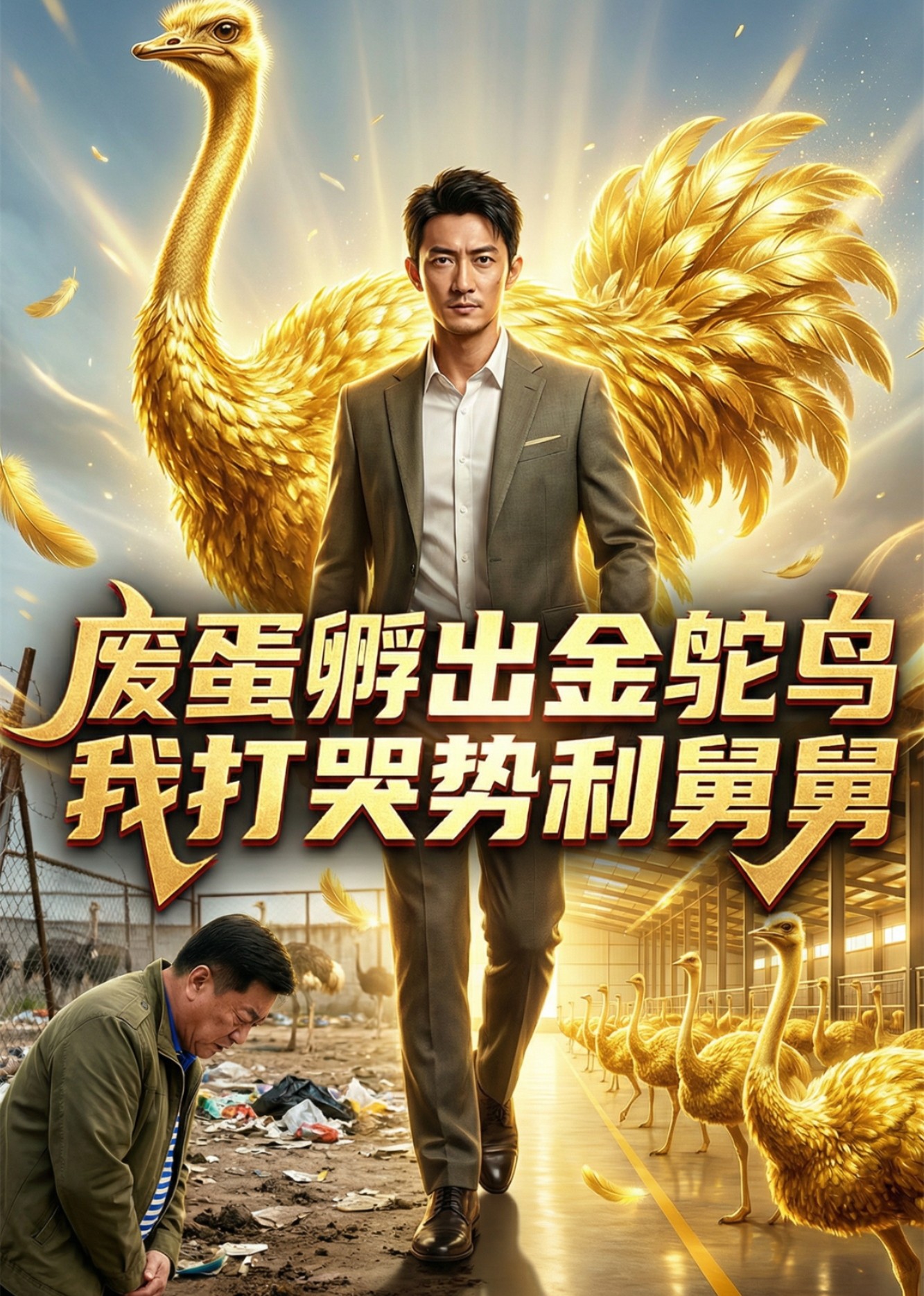 废蛋孵出金鸵鸟，我打哭势利舅舅封面图