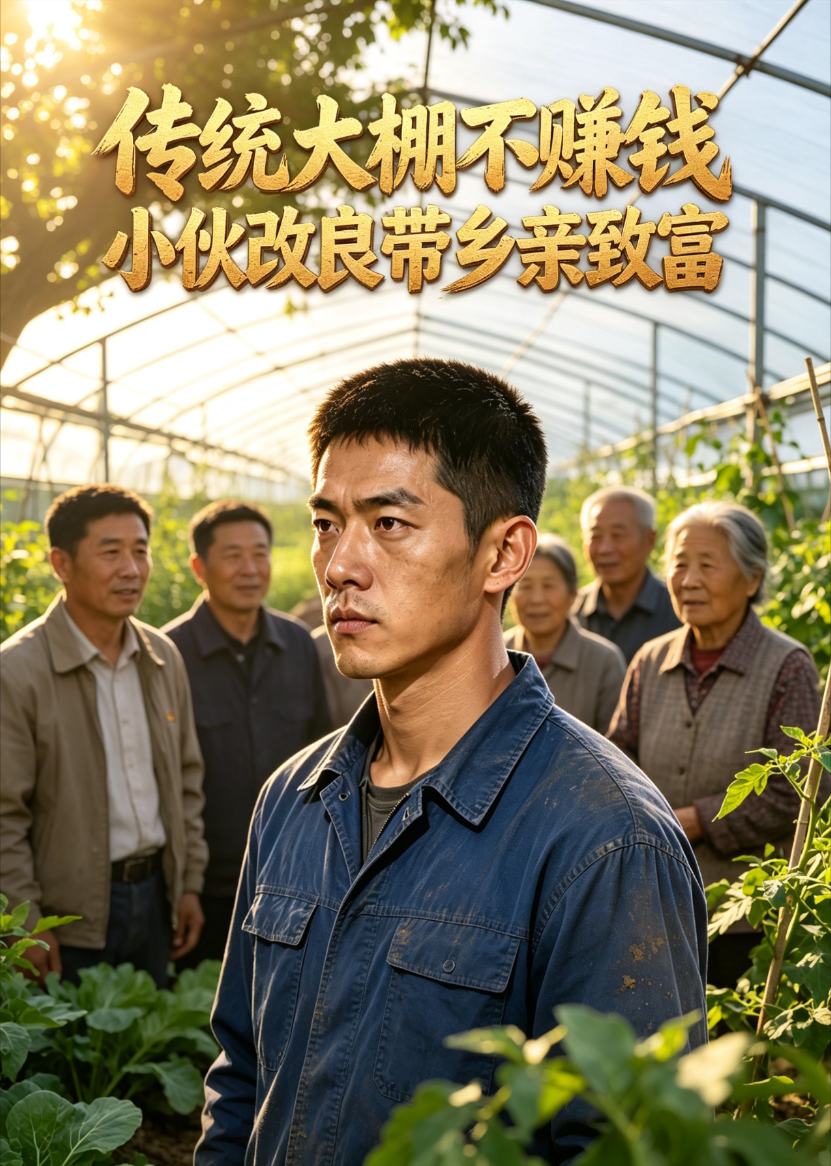 传统大棚不赚钱，小伙改良带乡亲致富