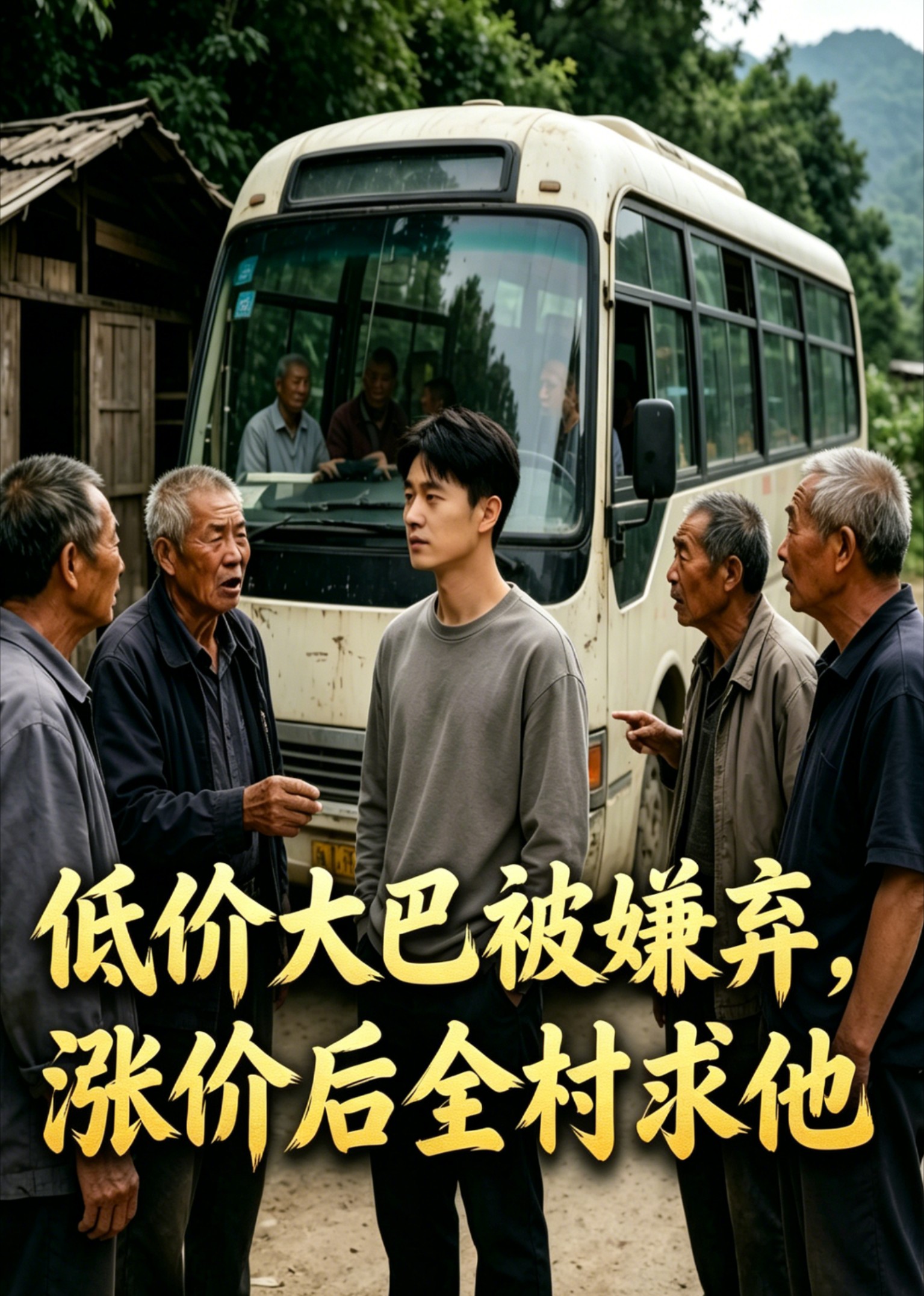 低价大巴被嫌弃，涨价后全村求他