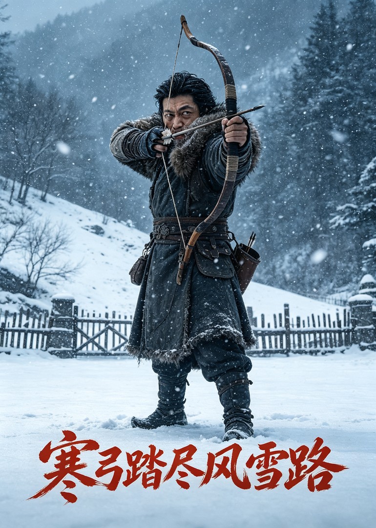 寒弓踏尽风雪路