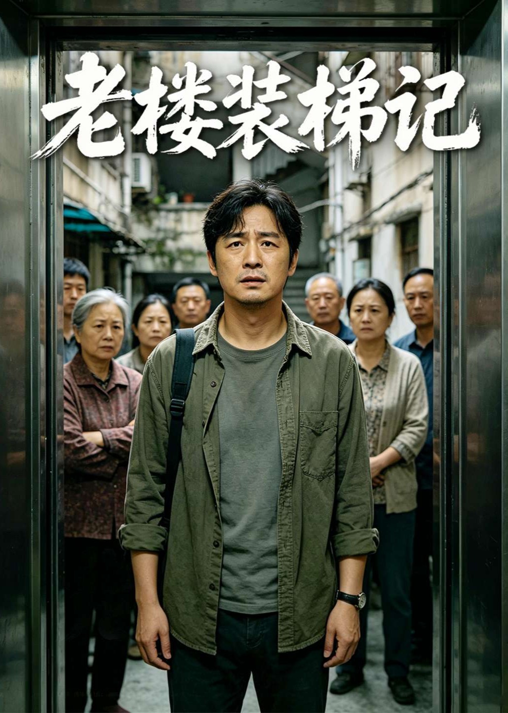 老楼装梯记
