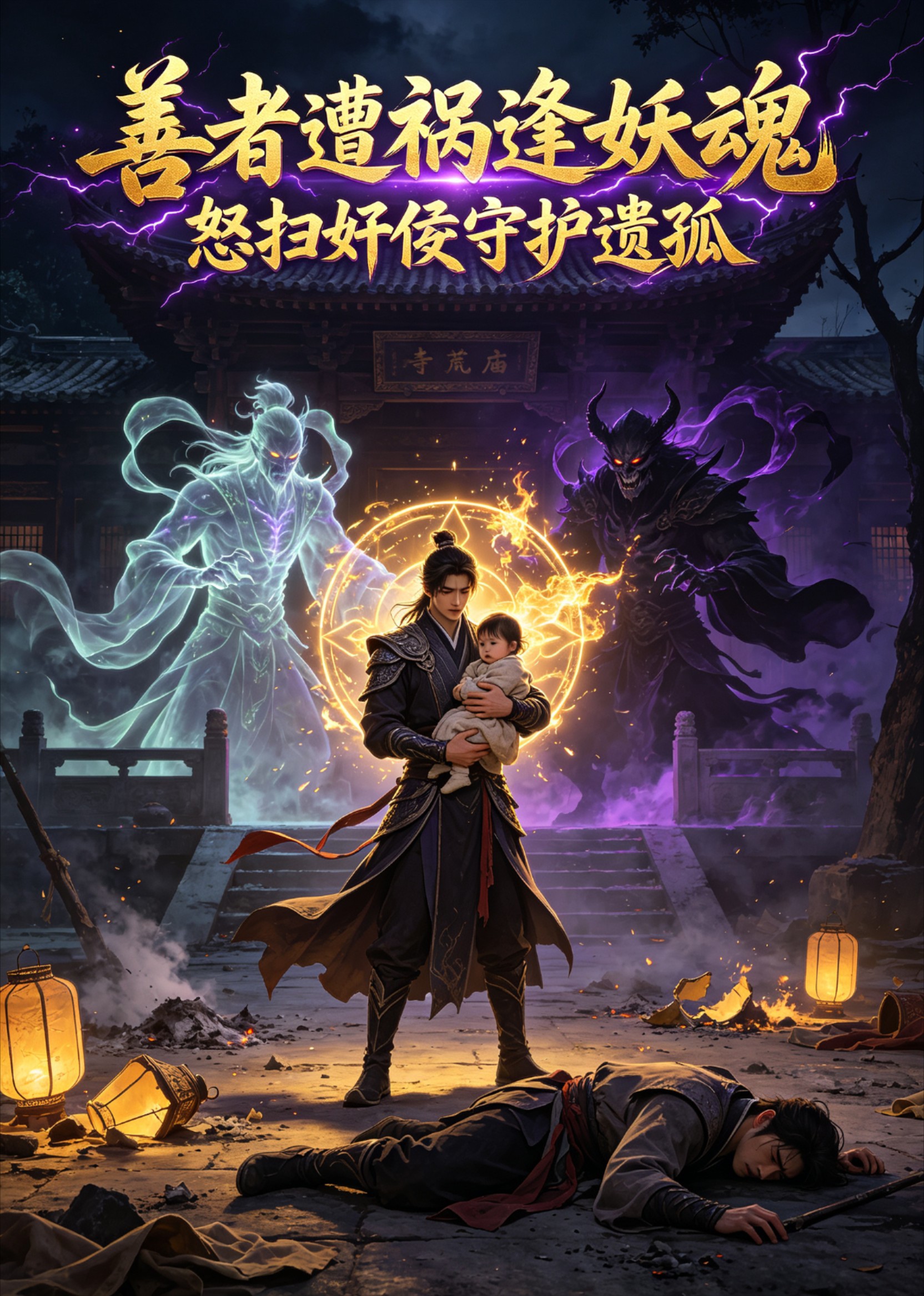 善者遭祸逢妖魂，怒扫奸佞守护遗孤封面图