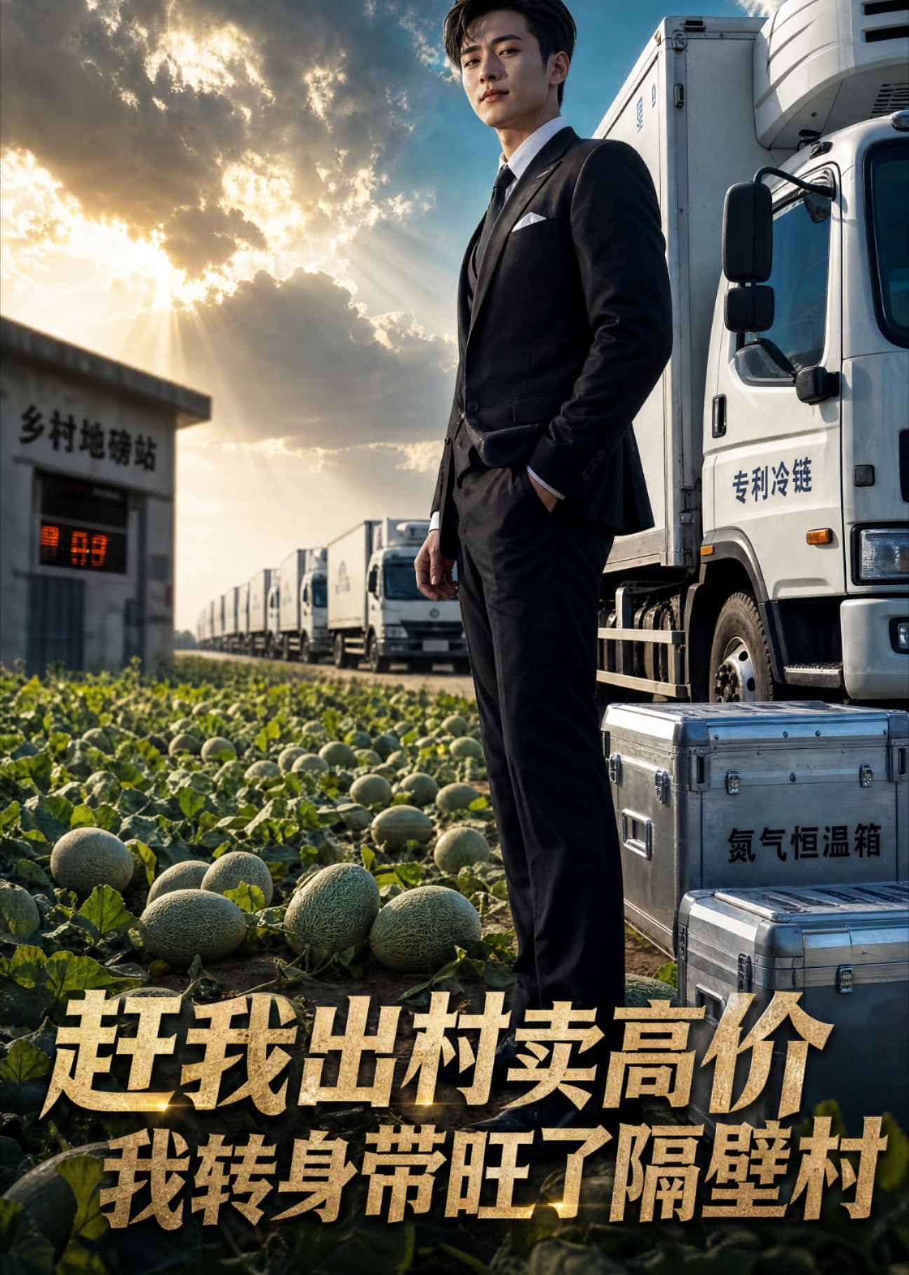 赶我出村卖高价，我转身带旺了隔壁