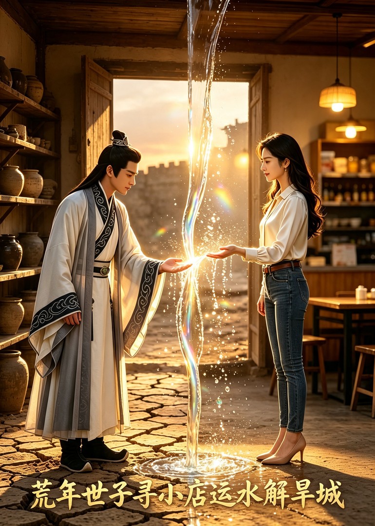 荒年世子寻小店运水解旱城