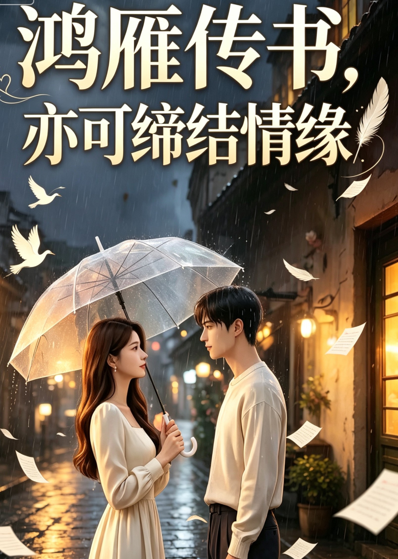 鸿雁传书，亦可缔结情缘封面图
