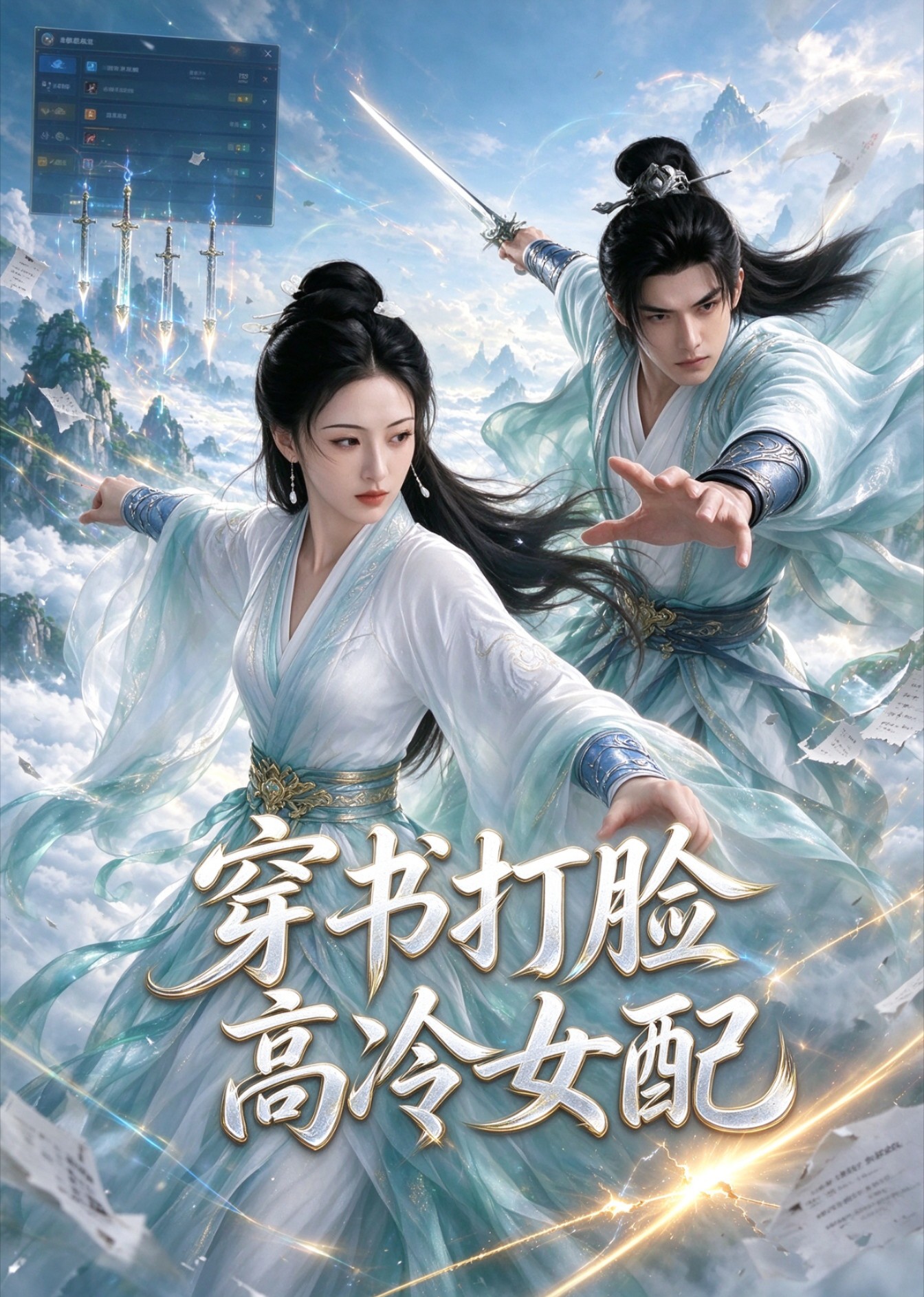 穿书打脸高冷女配封面图