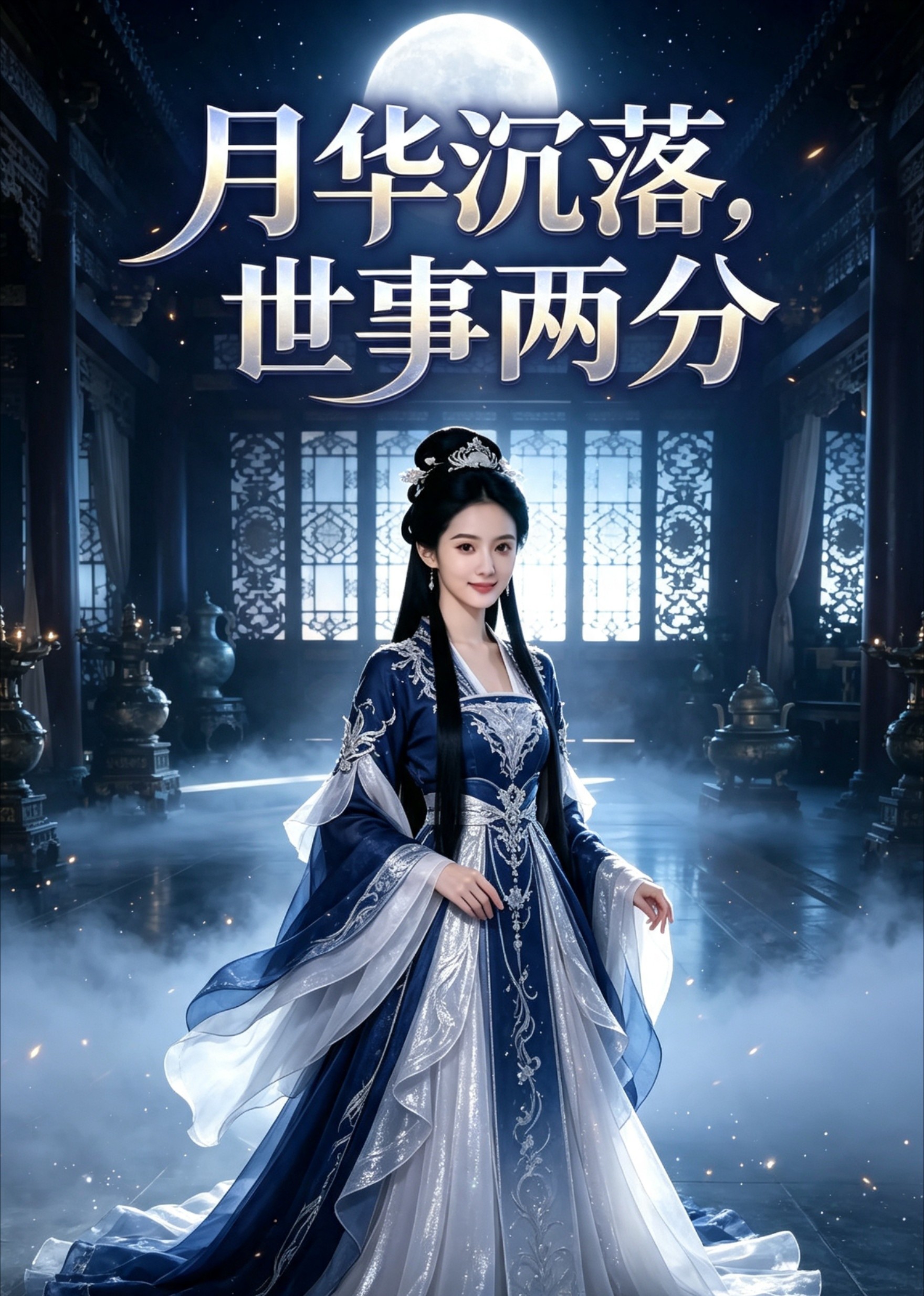 月华沉落，世事两分