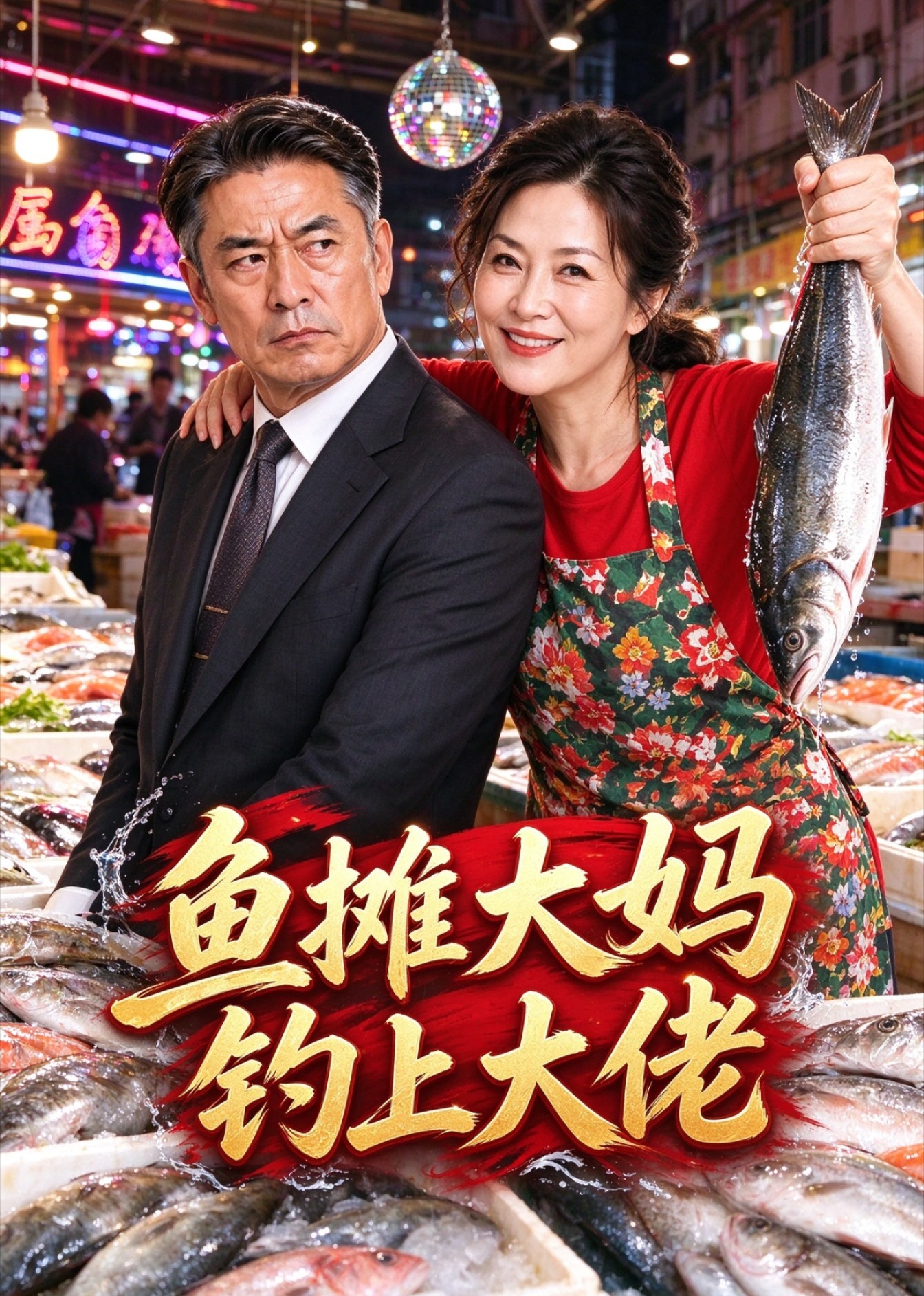 鱼摊大妈钓上大佬