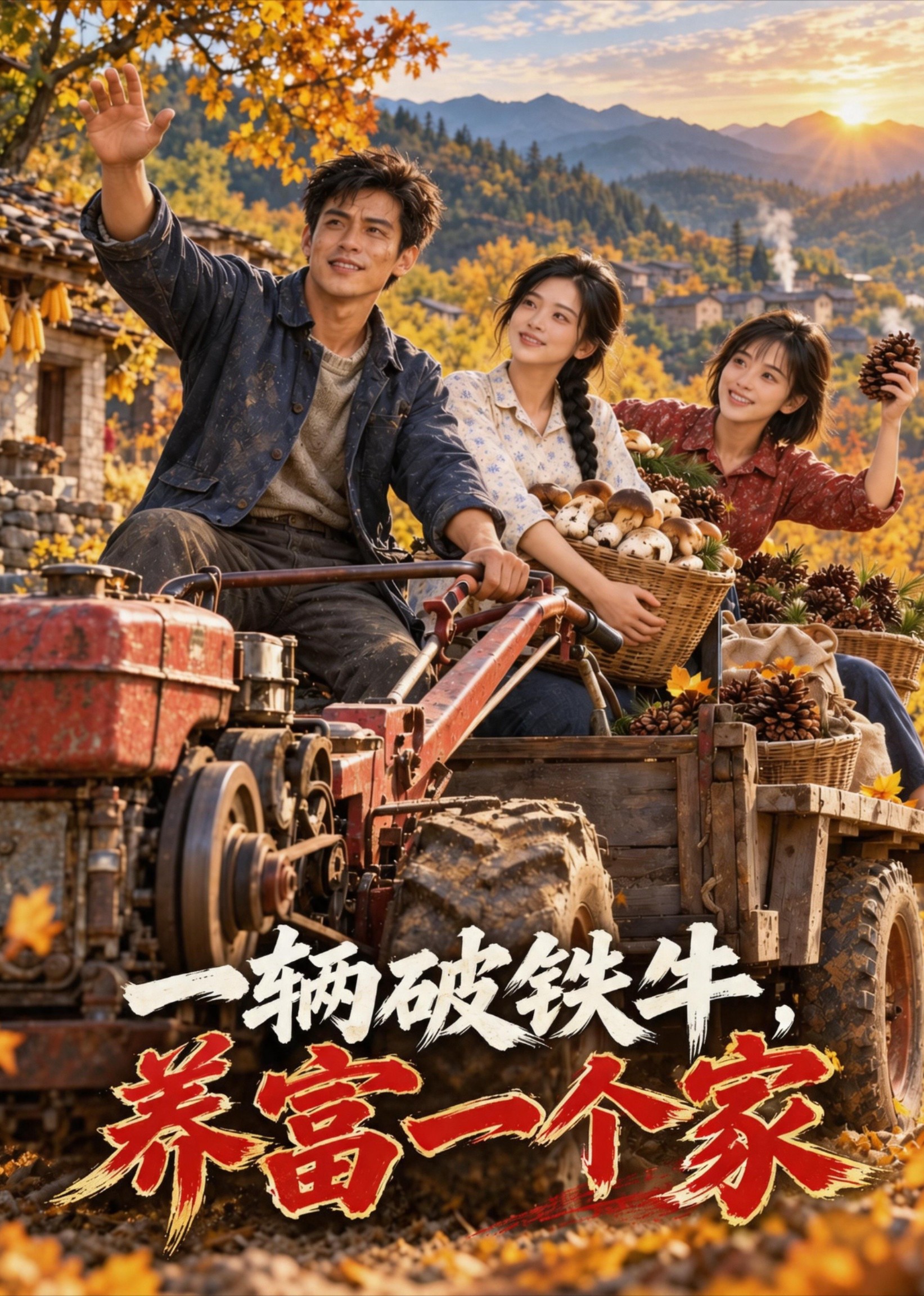 一辆破铁牛，养富一个家封面图