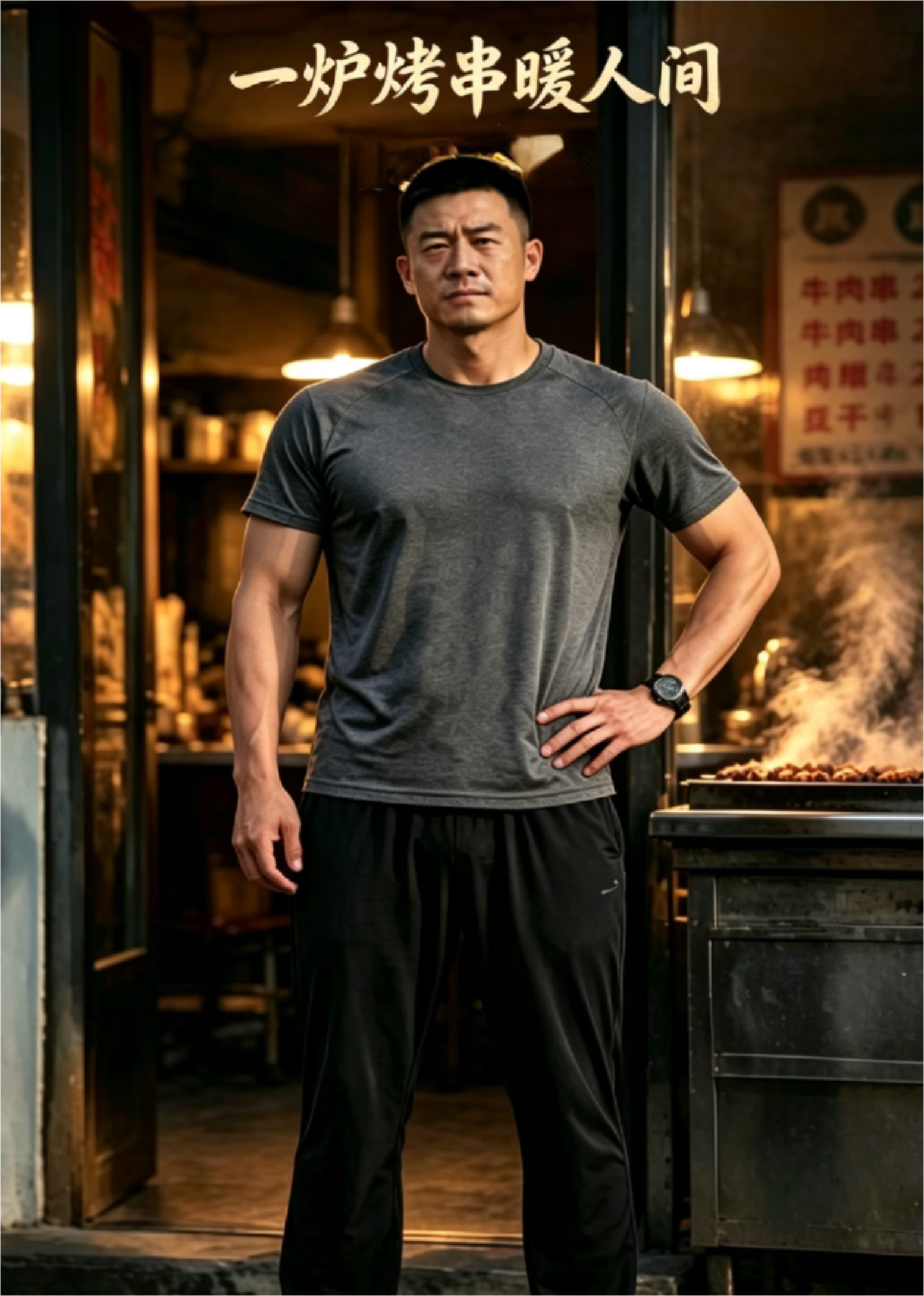 一炉烤串暖人间