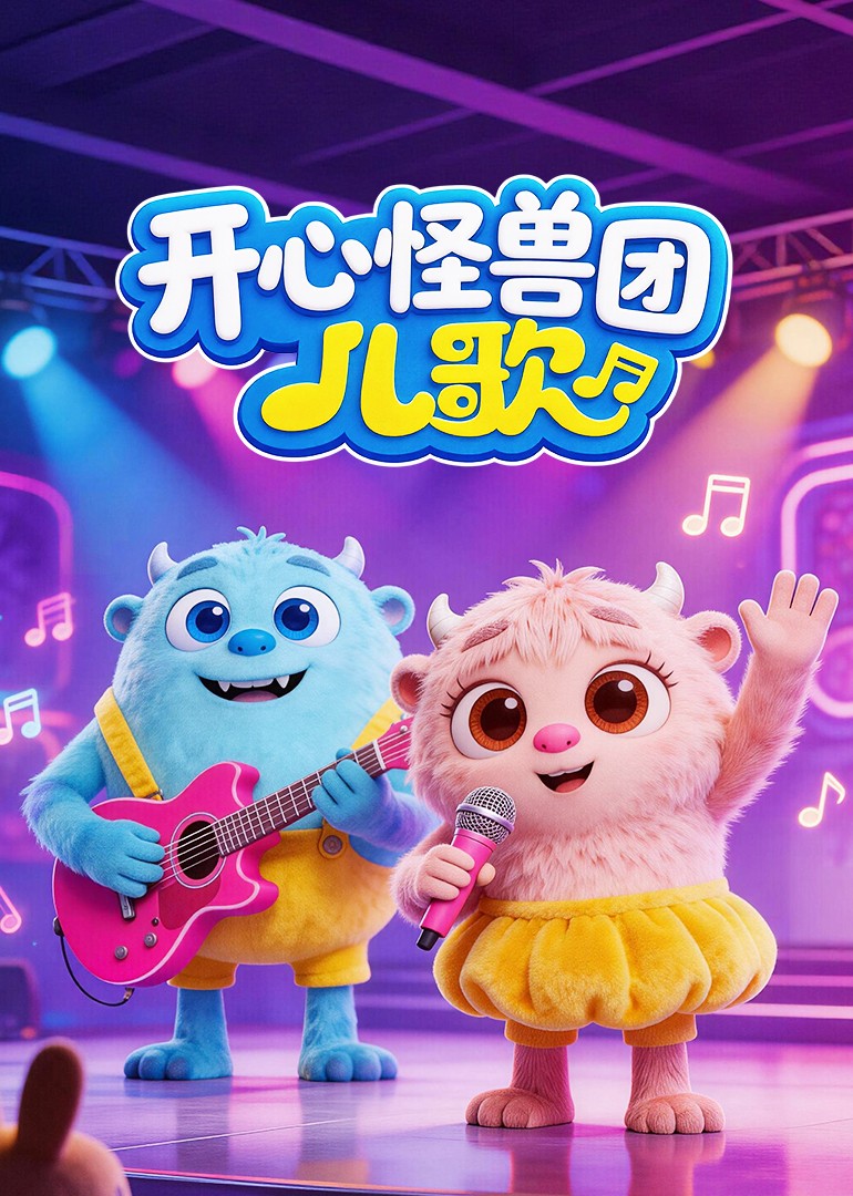 开心怪兽团儿歌封面图