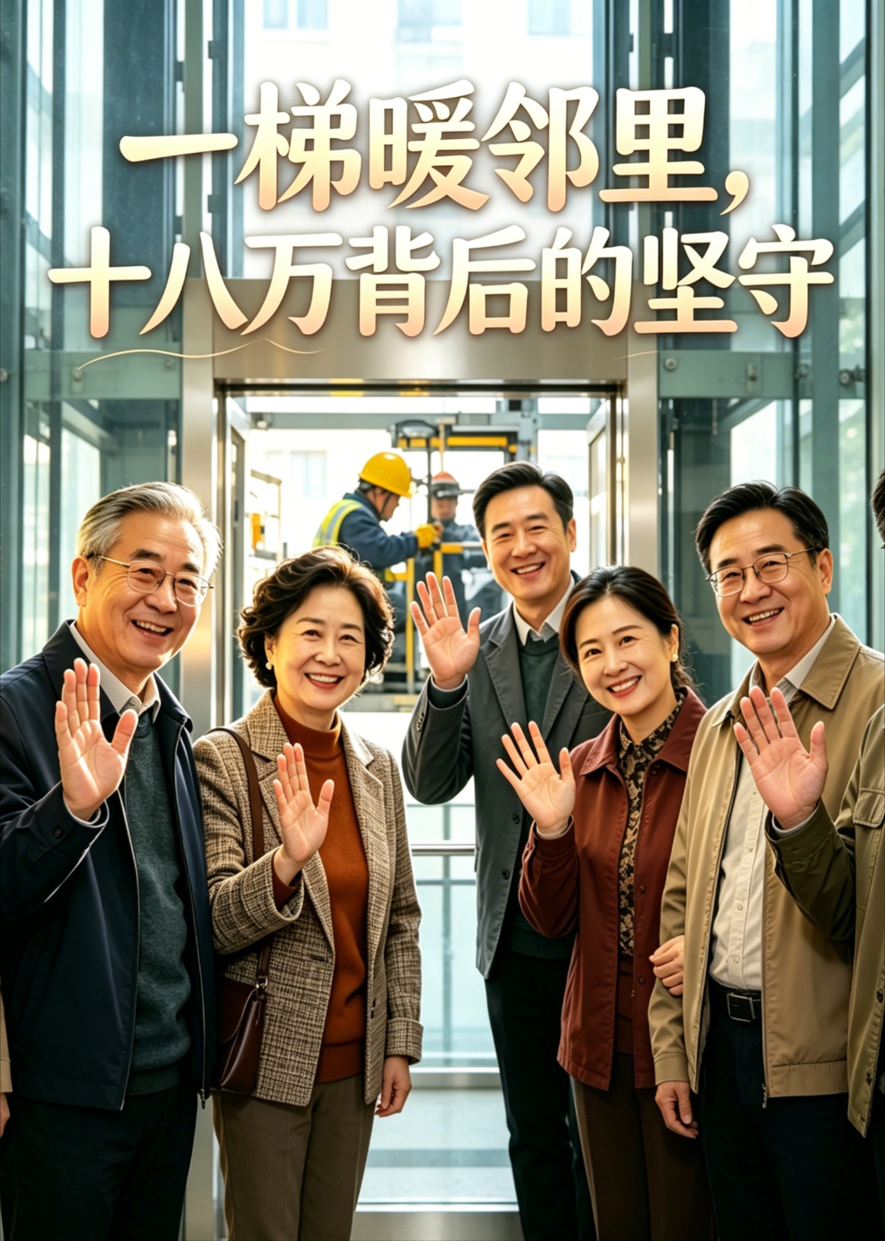 一梯暖邻里，十八万背后的坚守