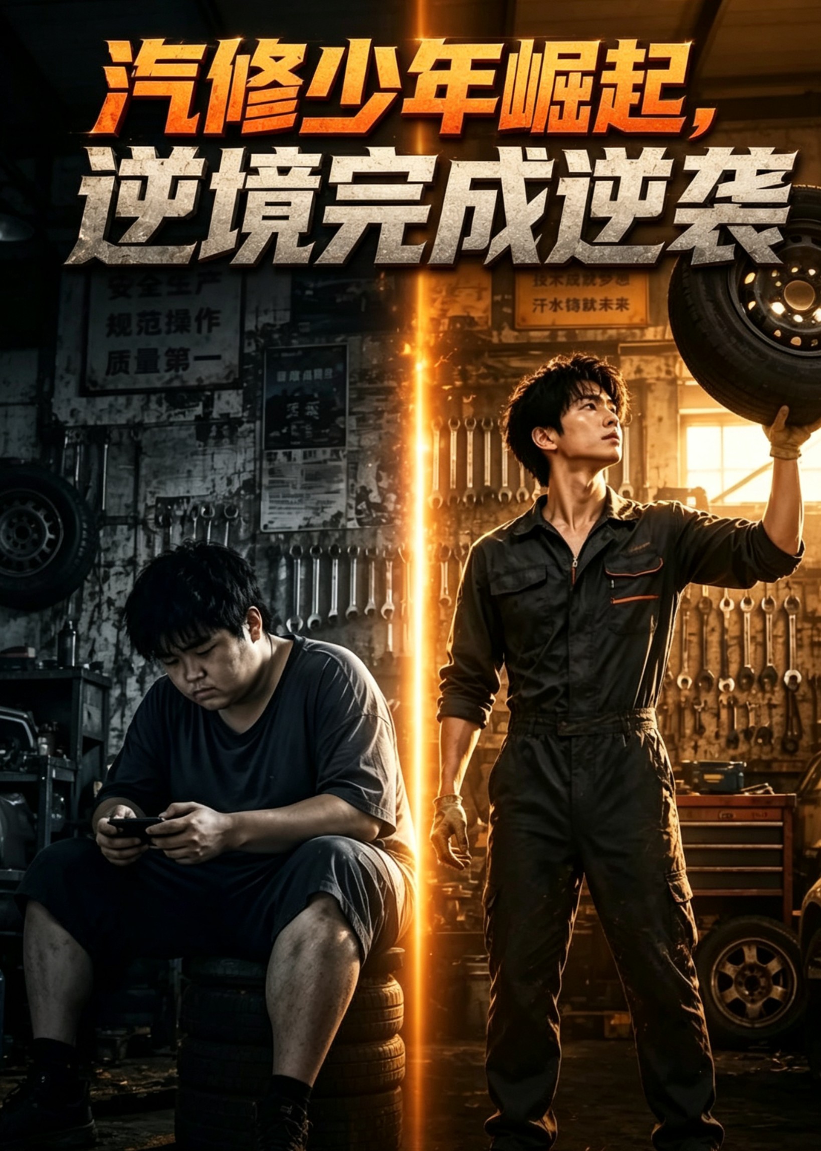 汽修少年崛起，逆境完成逆袭
