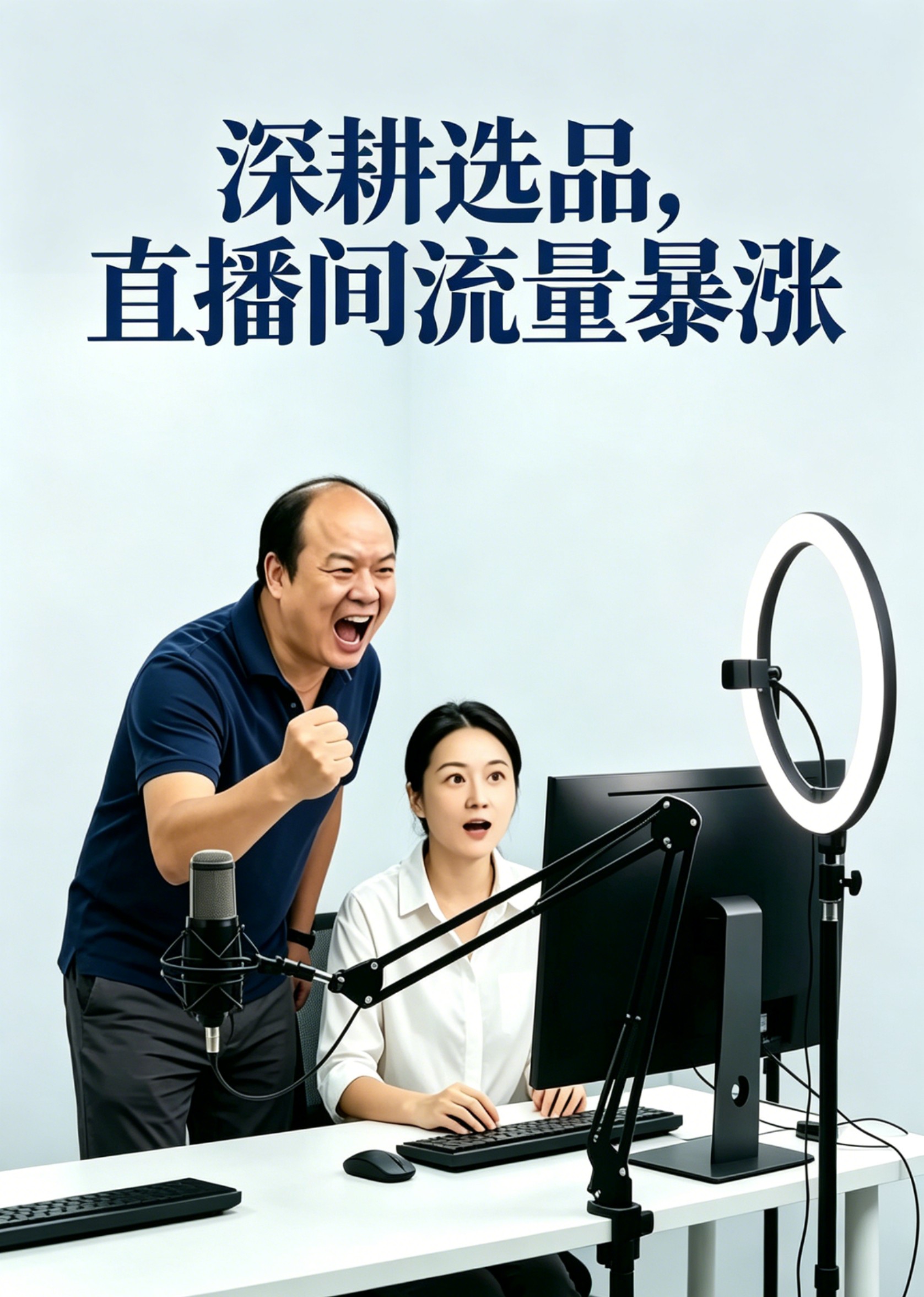 深耕选品，直播间流量暴涨