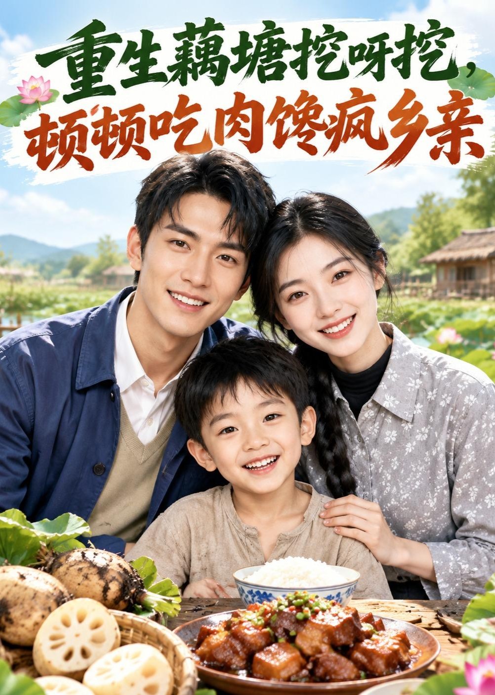 重生藕塘挖呀挖，顿顿吃肉馋疯乡亲封面图