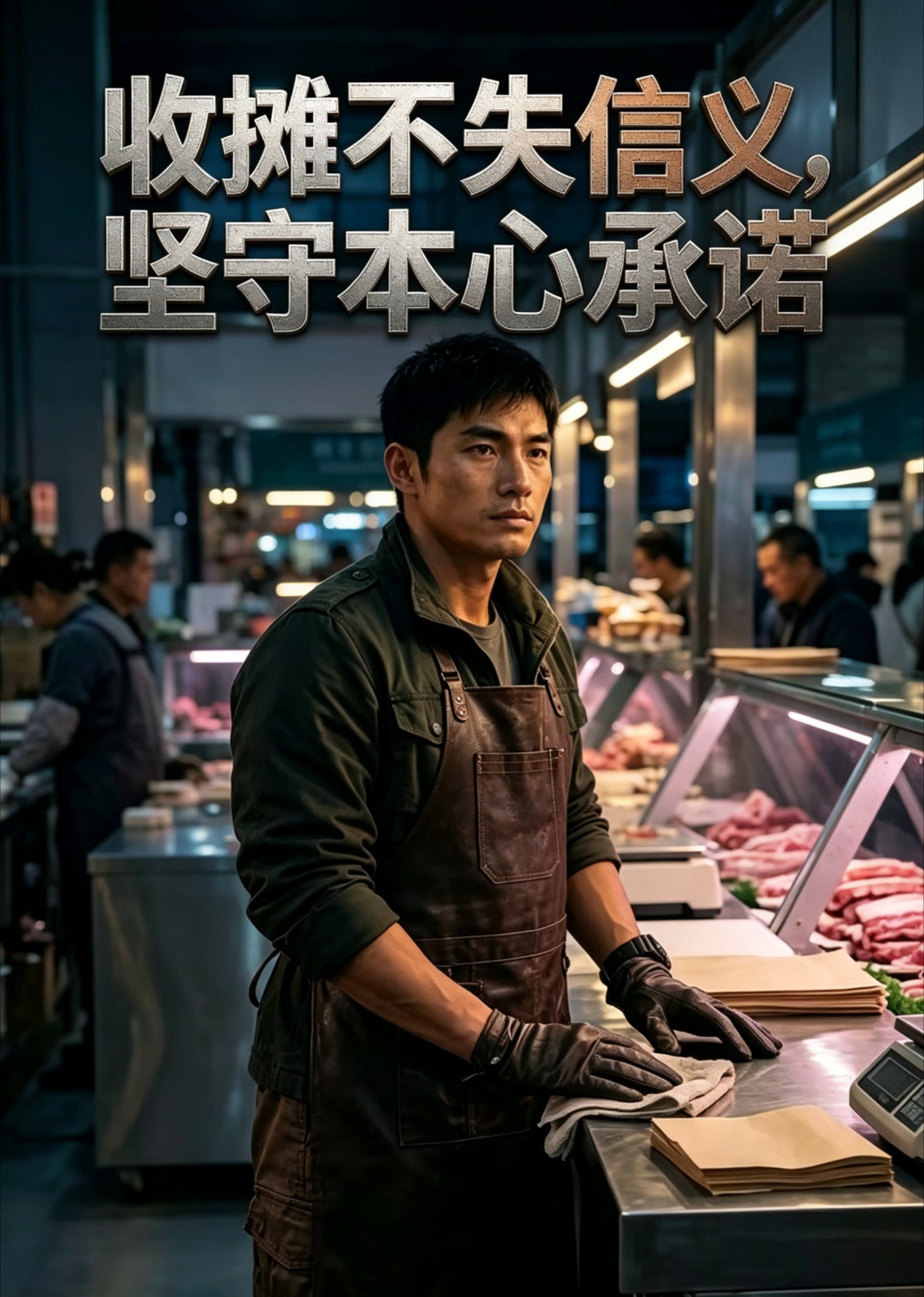 收摊不失信义，坚守本心承诺