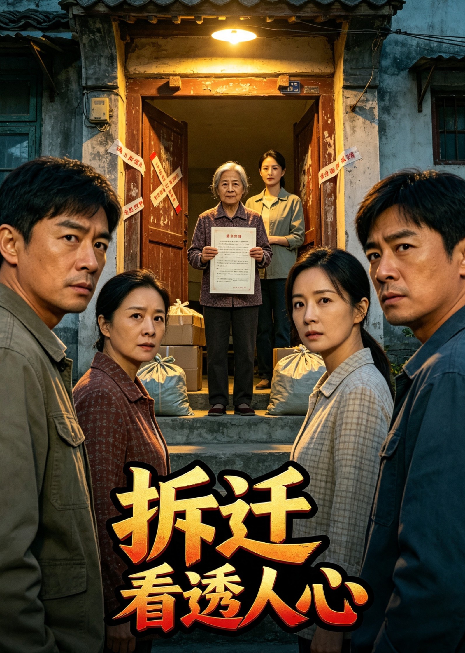 拆迁看透人心