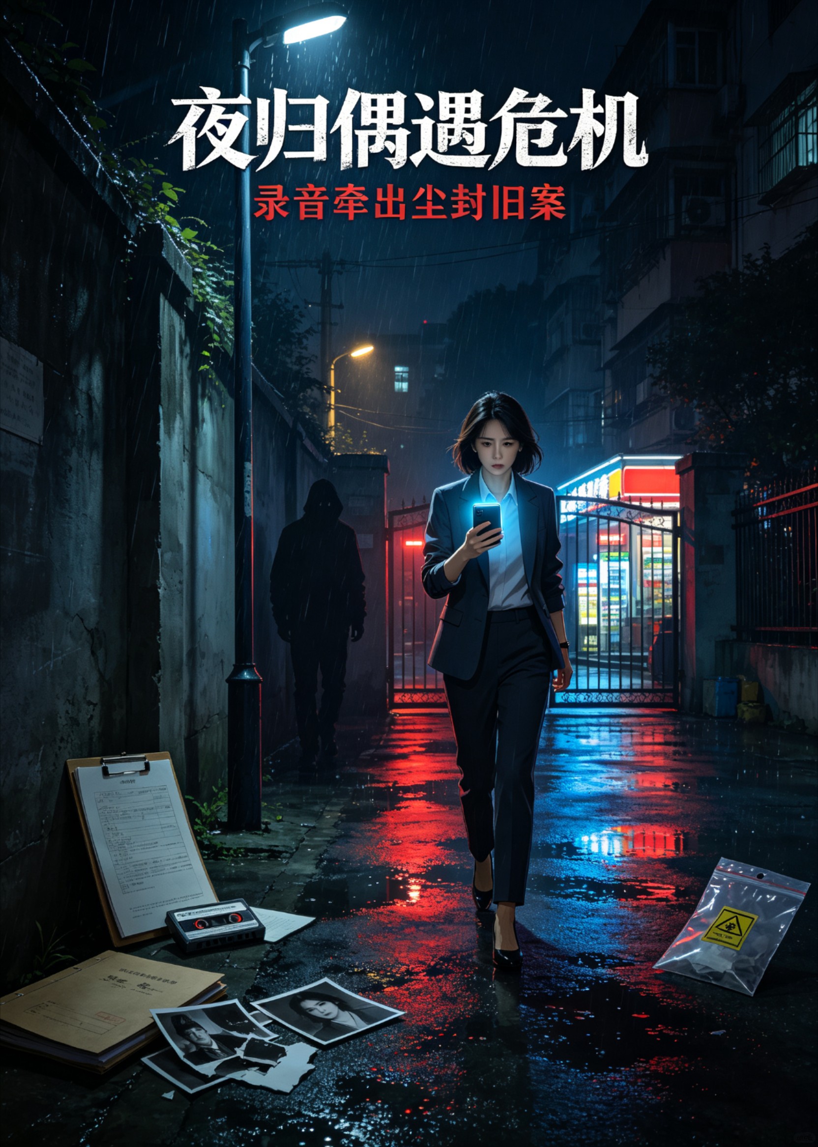 夜归偶遇危机，录音牵出尘封旧案封面图