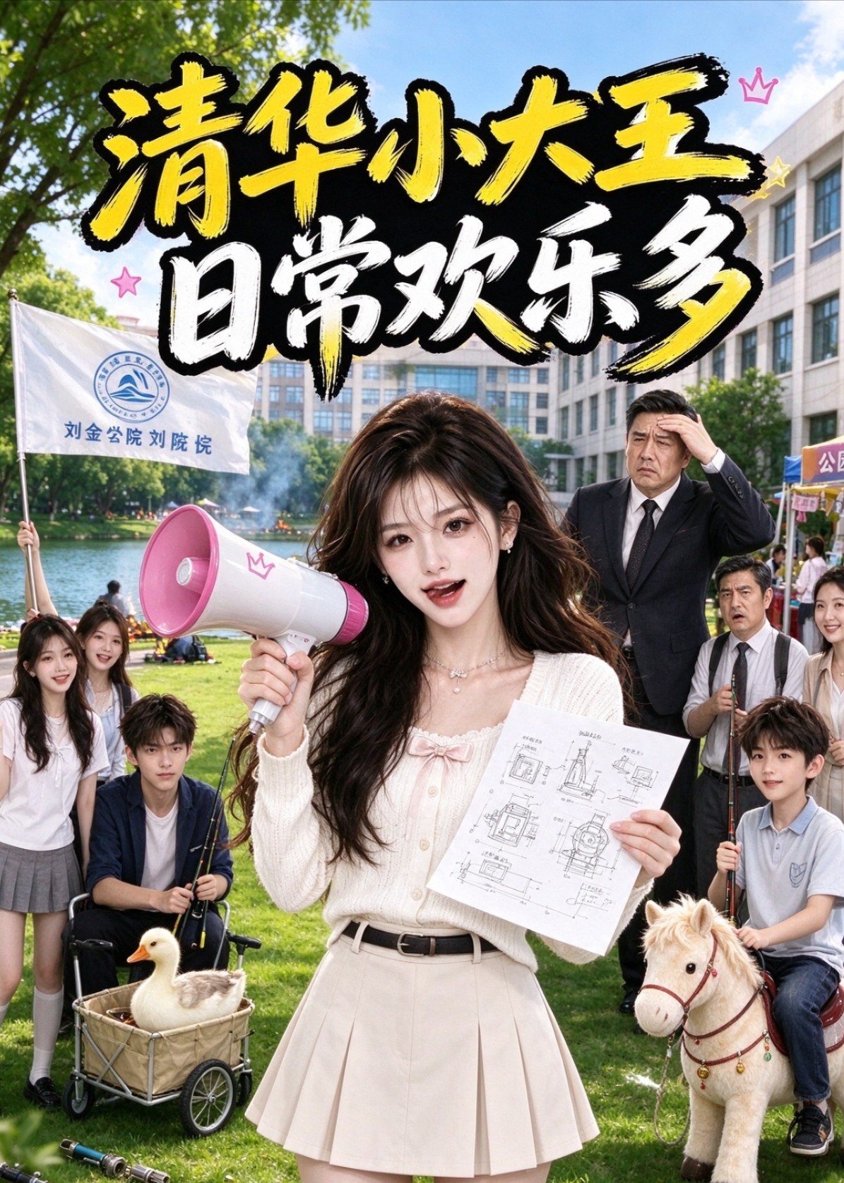 清华小大王，日常欢乐多封面图