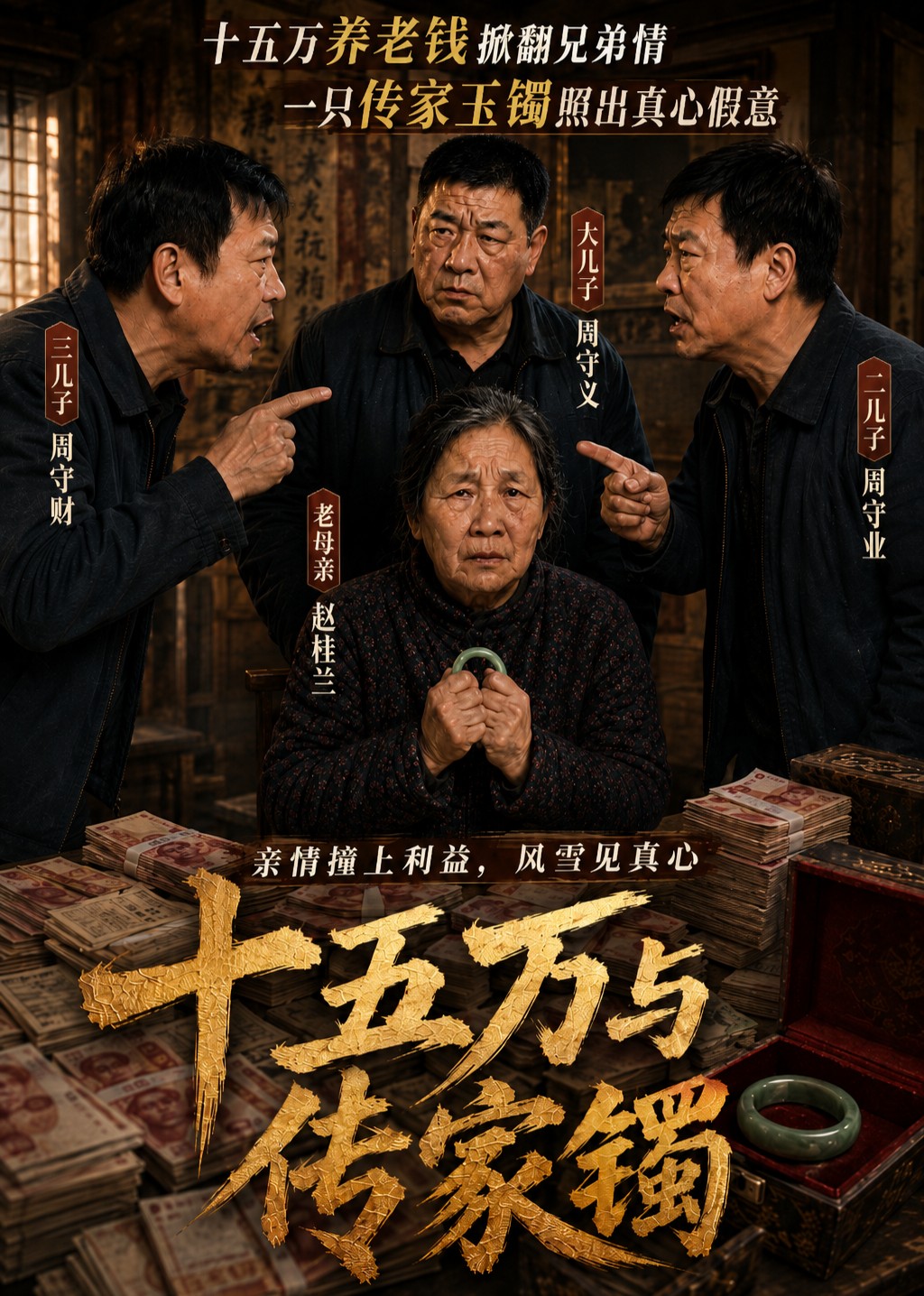 十五万与传家镯
