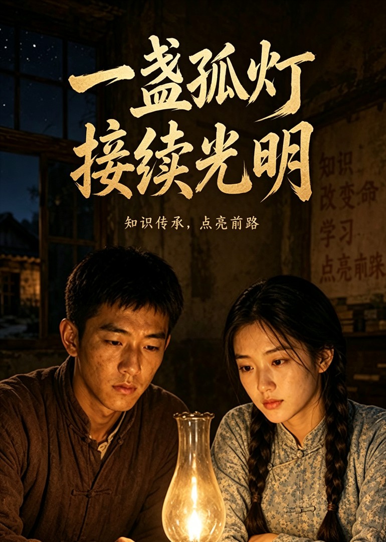 一盏孤灯，接续光明封面图