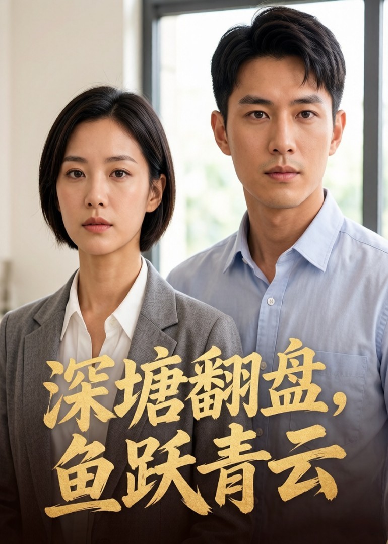 深塘翻盘，鱼跃青云