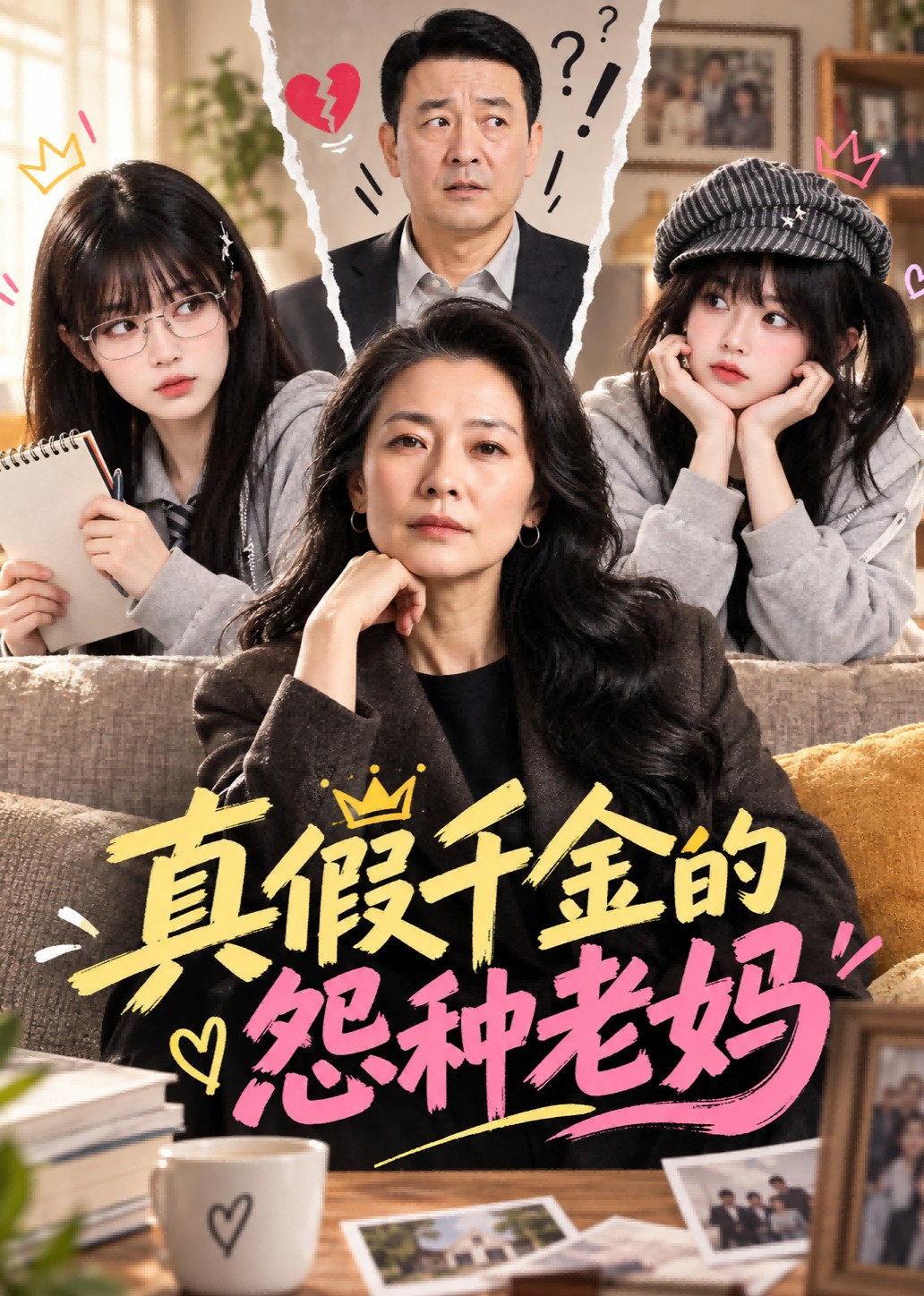 真假千金的怨种老妈封面图