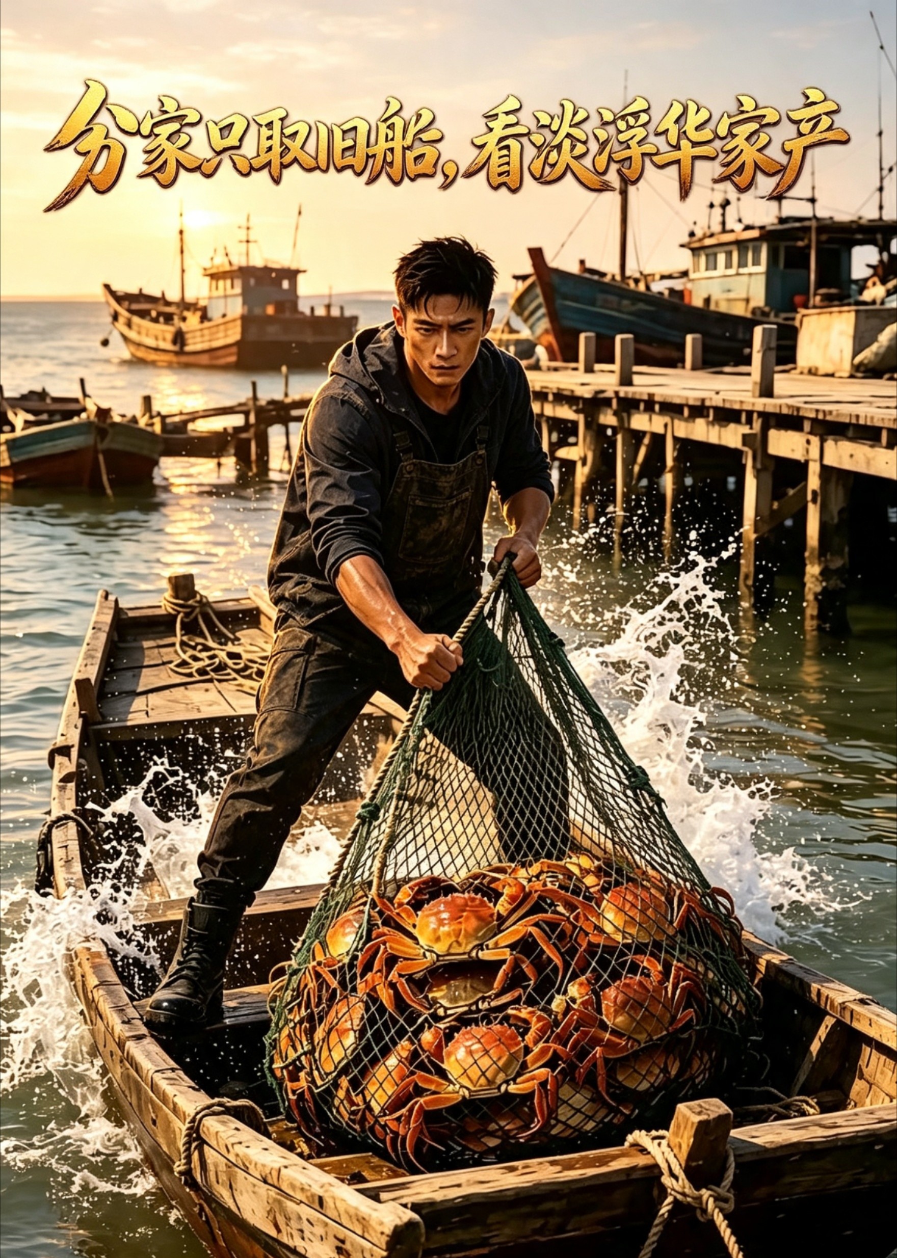 分家只取旧船，看淡浮华家产封面图