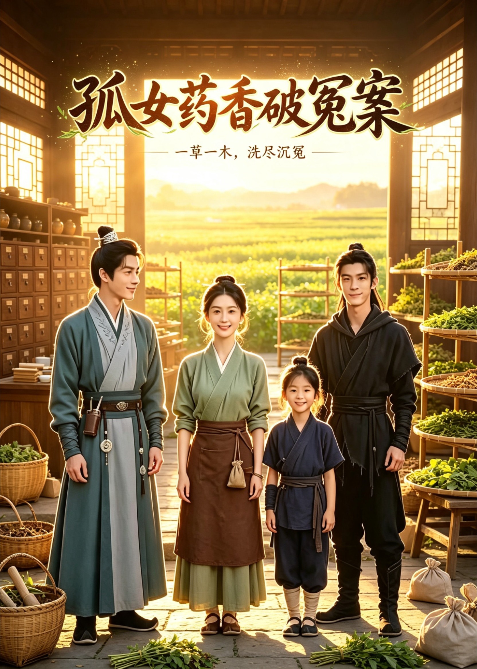 孤女药香破冤案