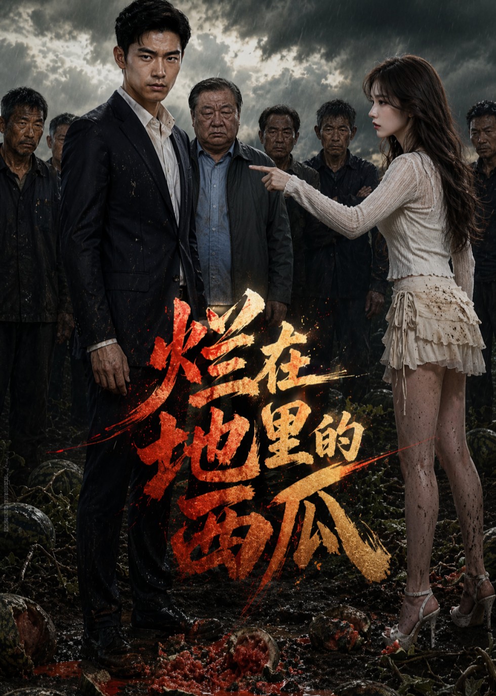 烂在地里的西瓜