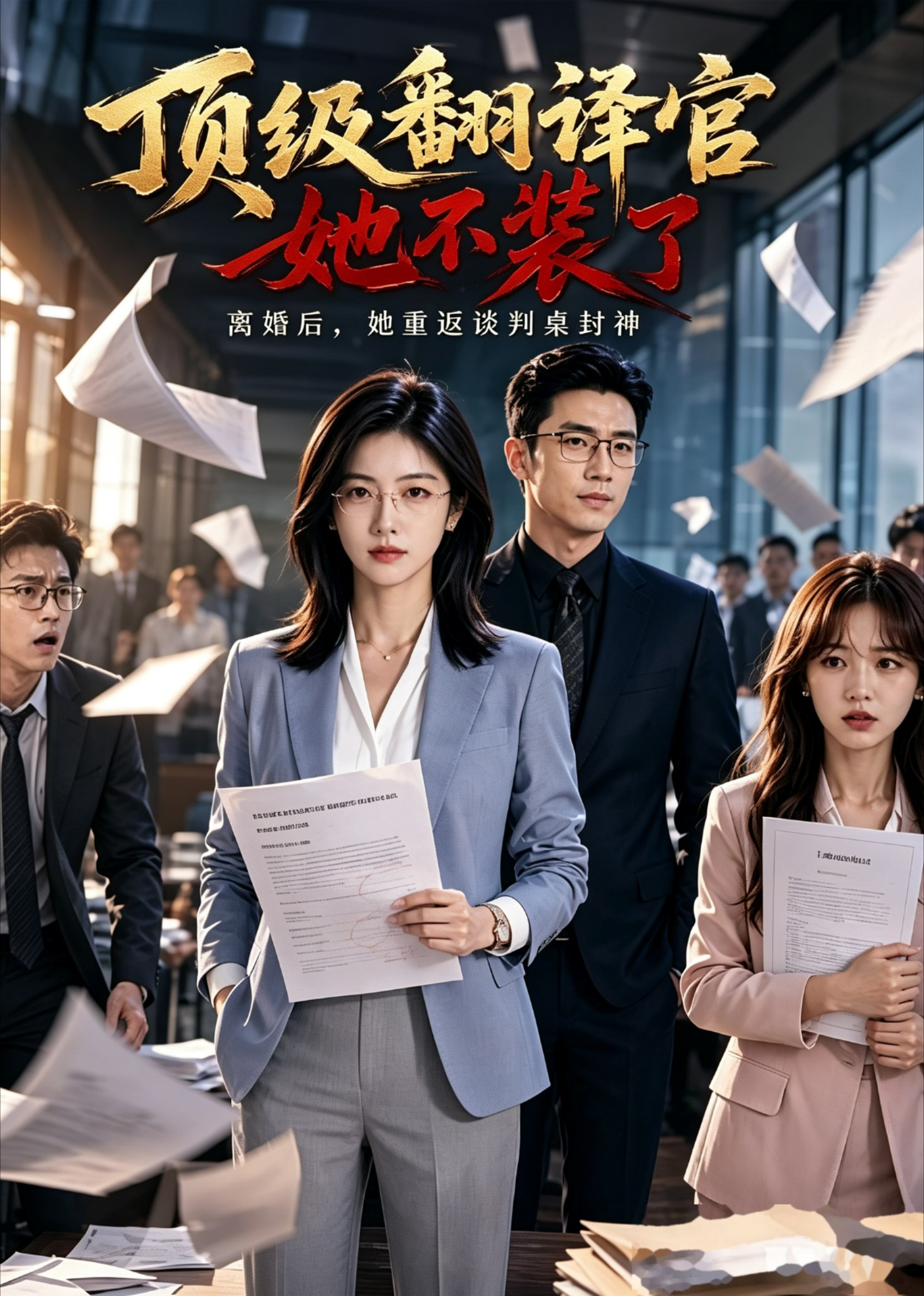 顶级翻译官她不装了封面图