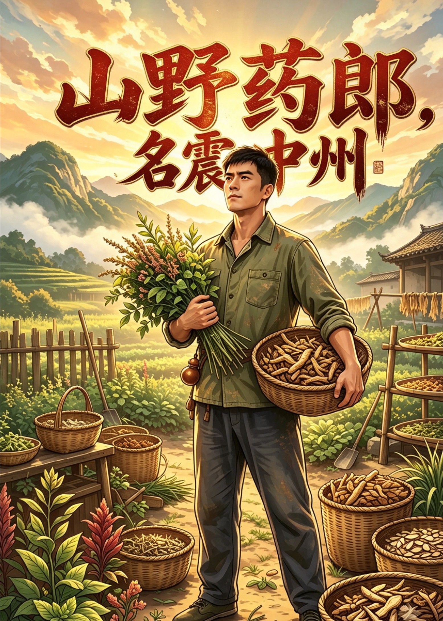 山野药郎，名震中州